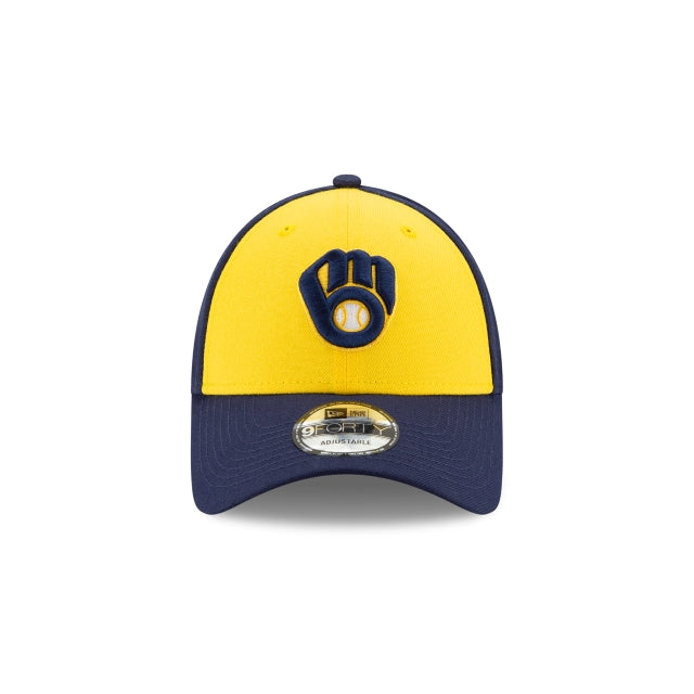 Alternative view of Milwaukee Brewers The League Alt 9Forty Adjustable Hat