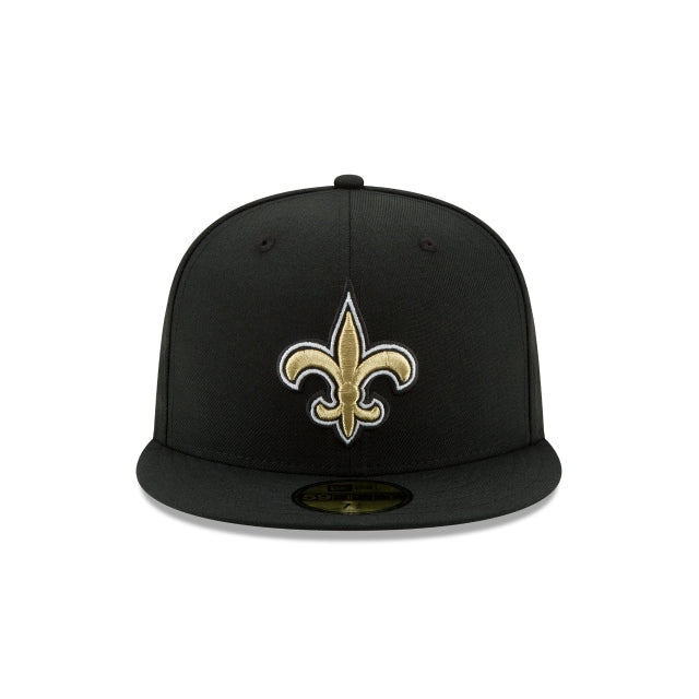 Alternative view of New Orleans Saints Black 59Fifty Fitted Hat