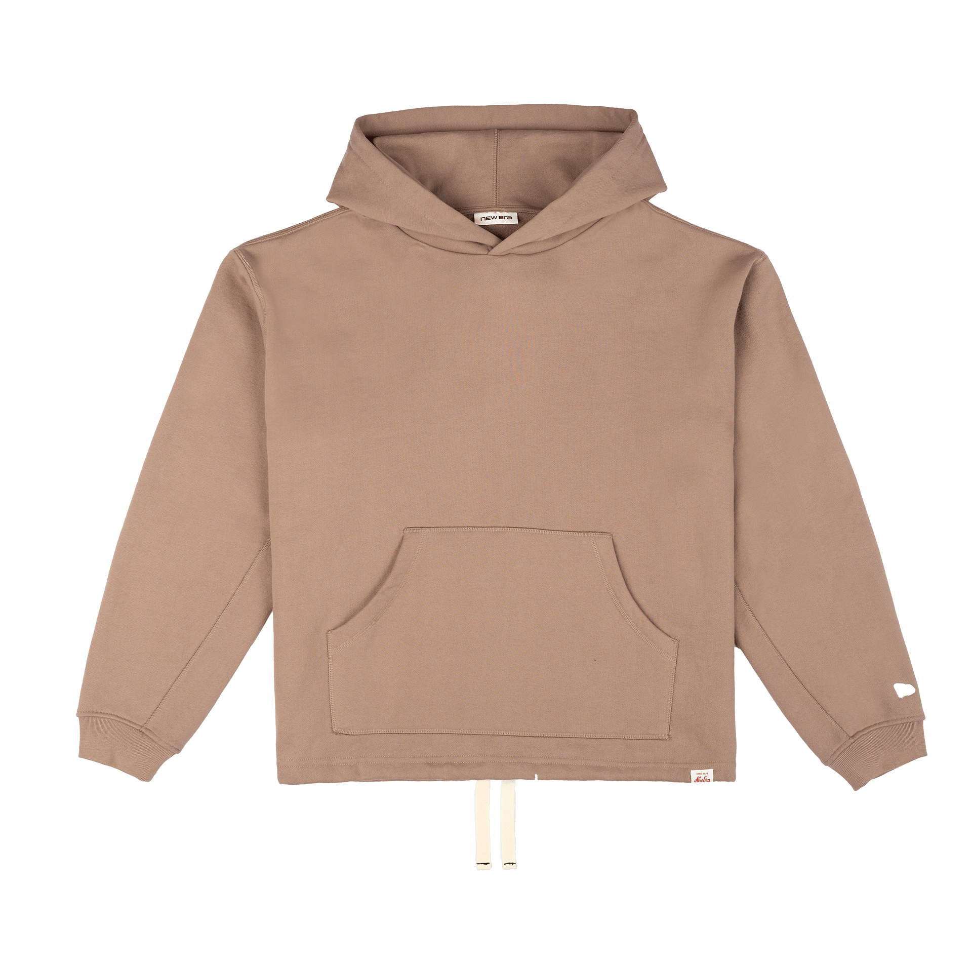 Alternative view of New Era Branded Alden Taupe Gray Hoodie