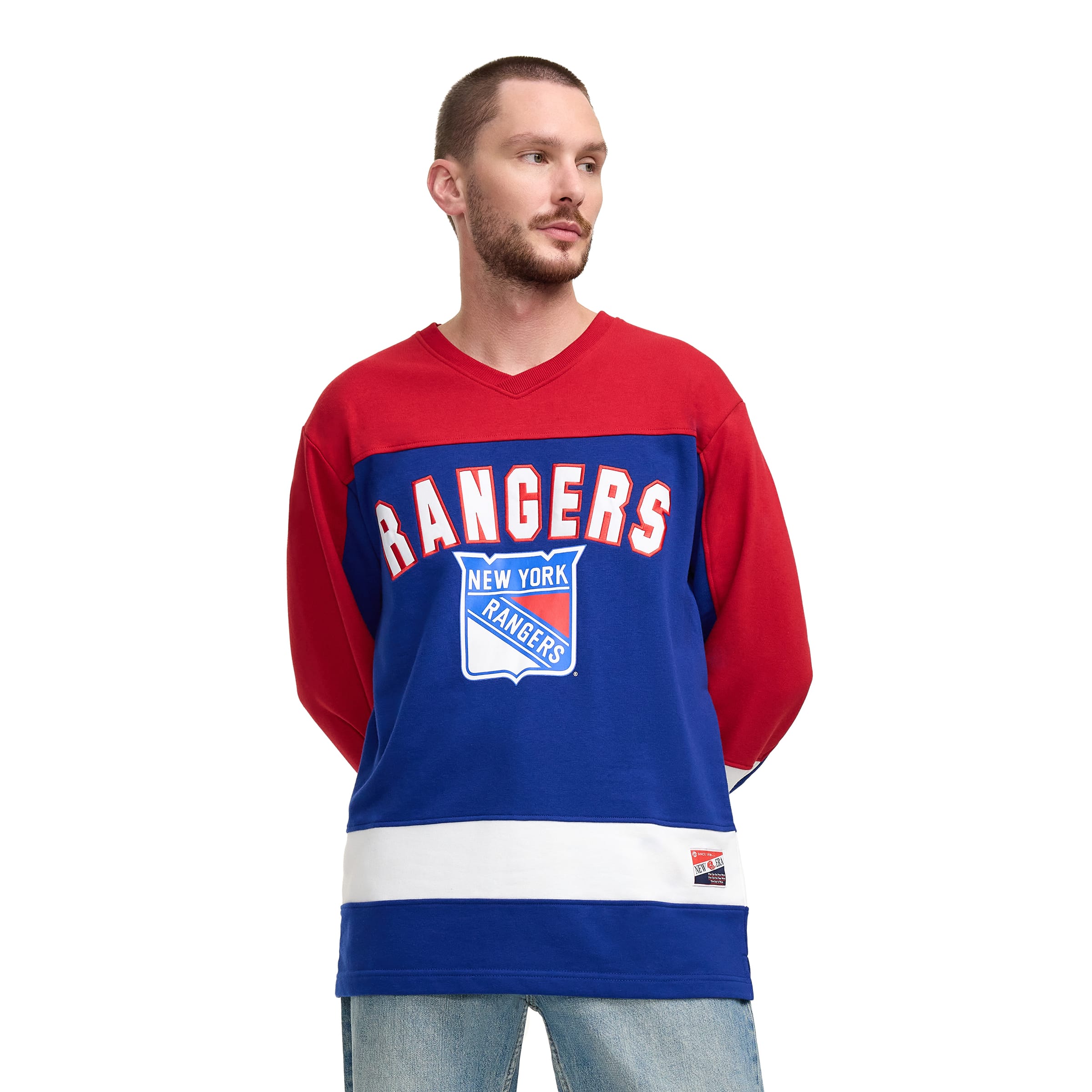 Alternative view of Chicago Blackhawks Throwback Long Sleeve T-Shirt