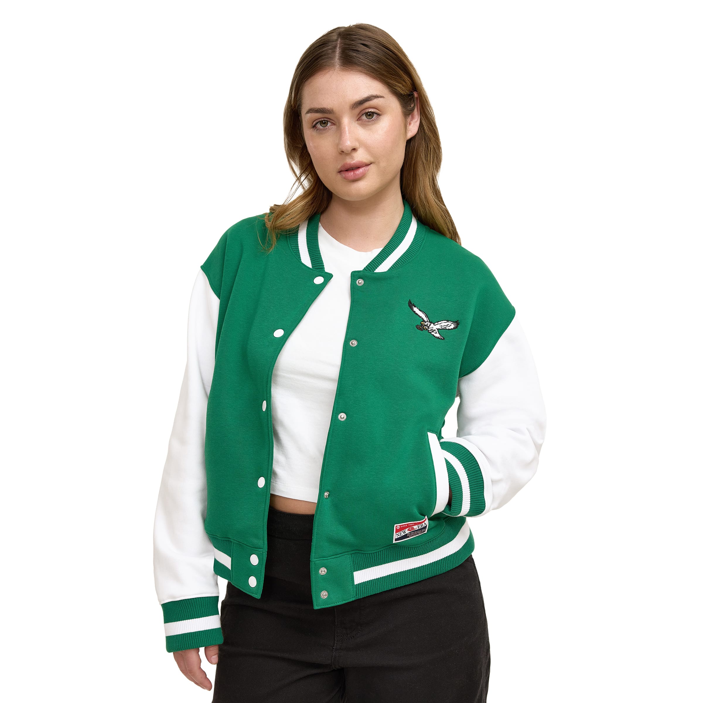 Alternative view of Boston Bruins Throwback Fleece Women's Jacket