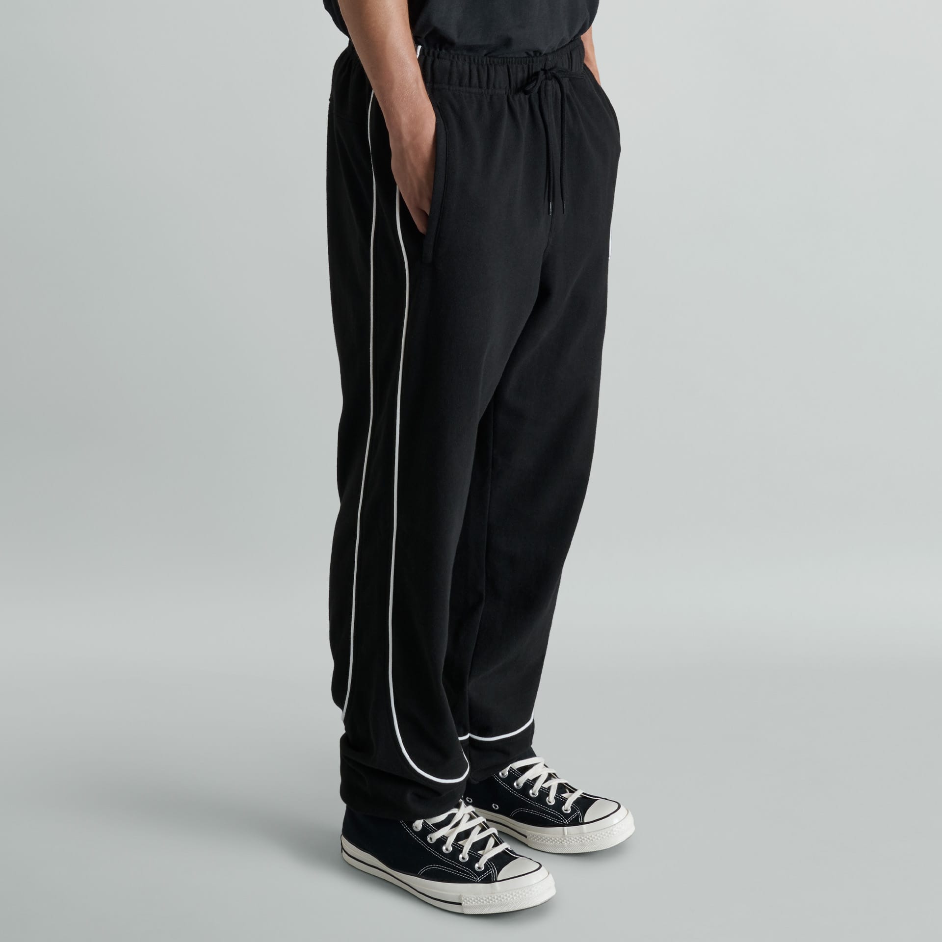 Shoreline Black Track Jogger