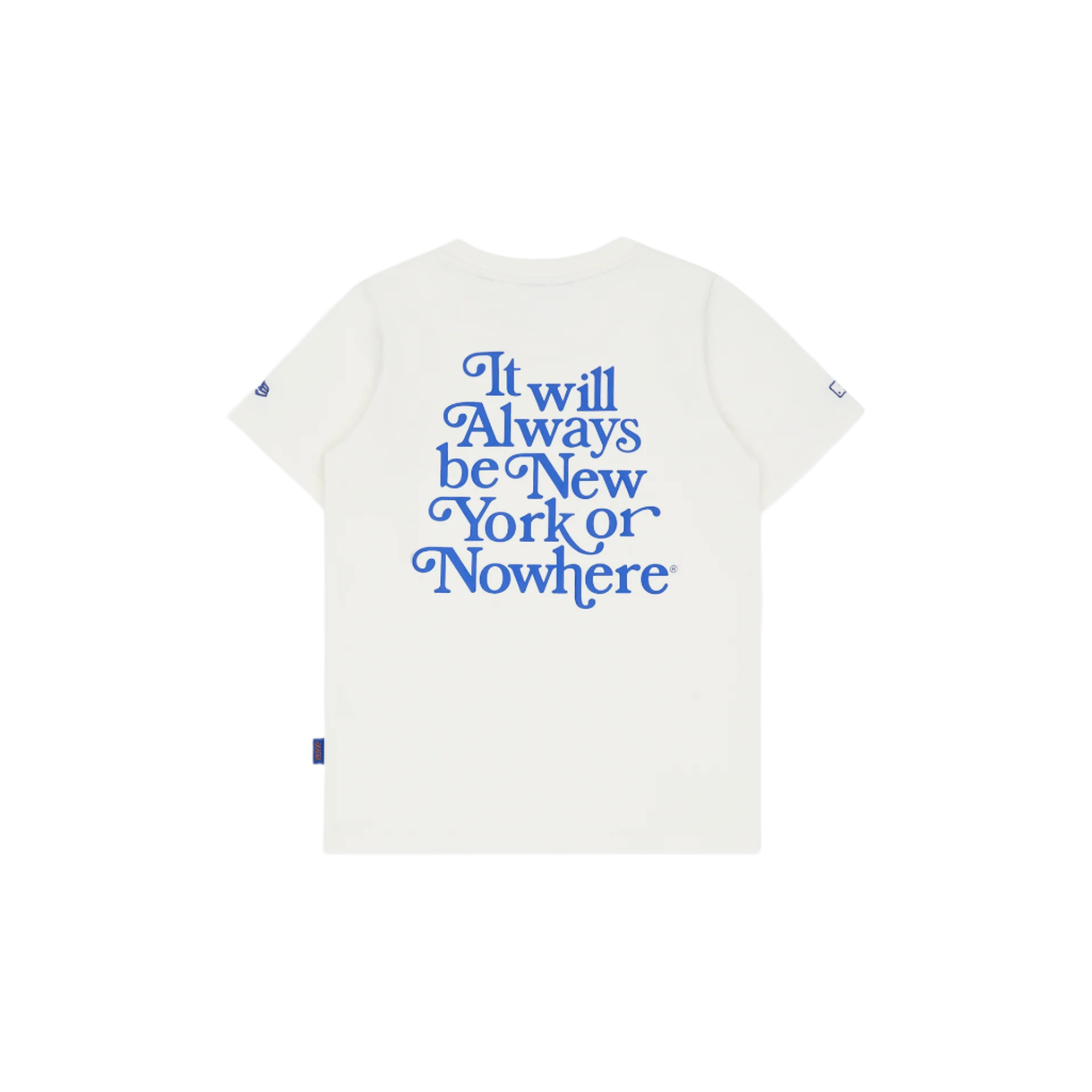 Alternative view of New York Or Nowhere X New York Mets Youth Chrome White T-Shirt