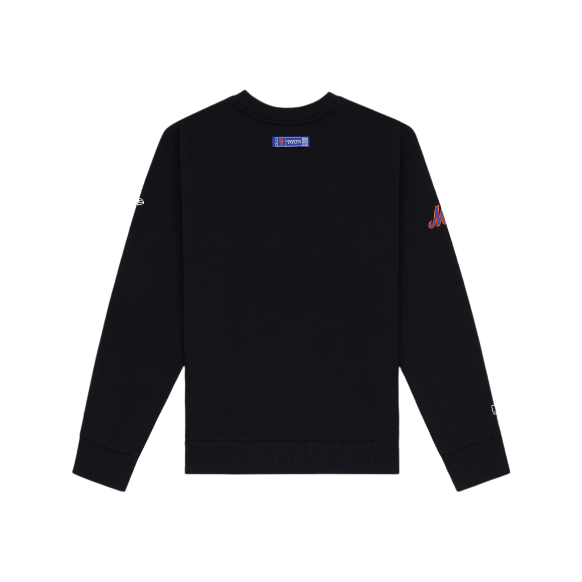 Alternative view of New York Or Nowhere X New York Mets Black Crewneck