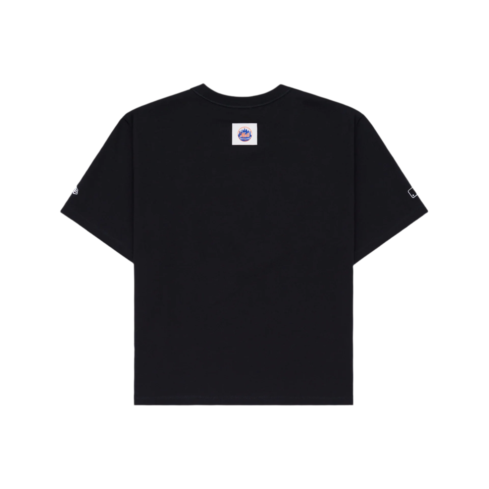 Alternative view of New York Or Nowhere X New York Mets Black Relaxed Logo T-Shirt