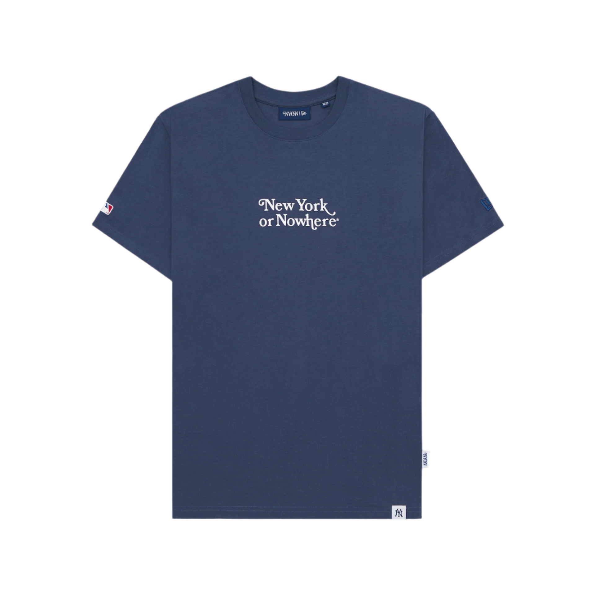New York Or Nowhere X New York Yankees Navy Motto Short-Sleeve T-Shirt