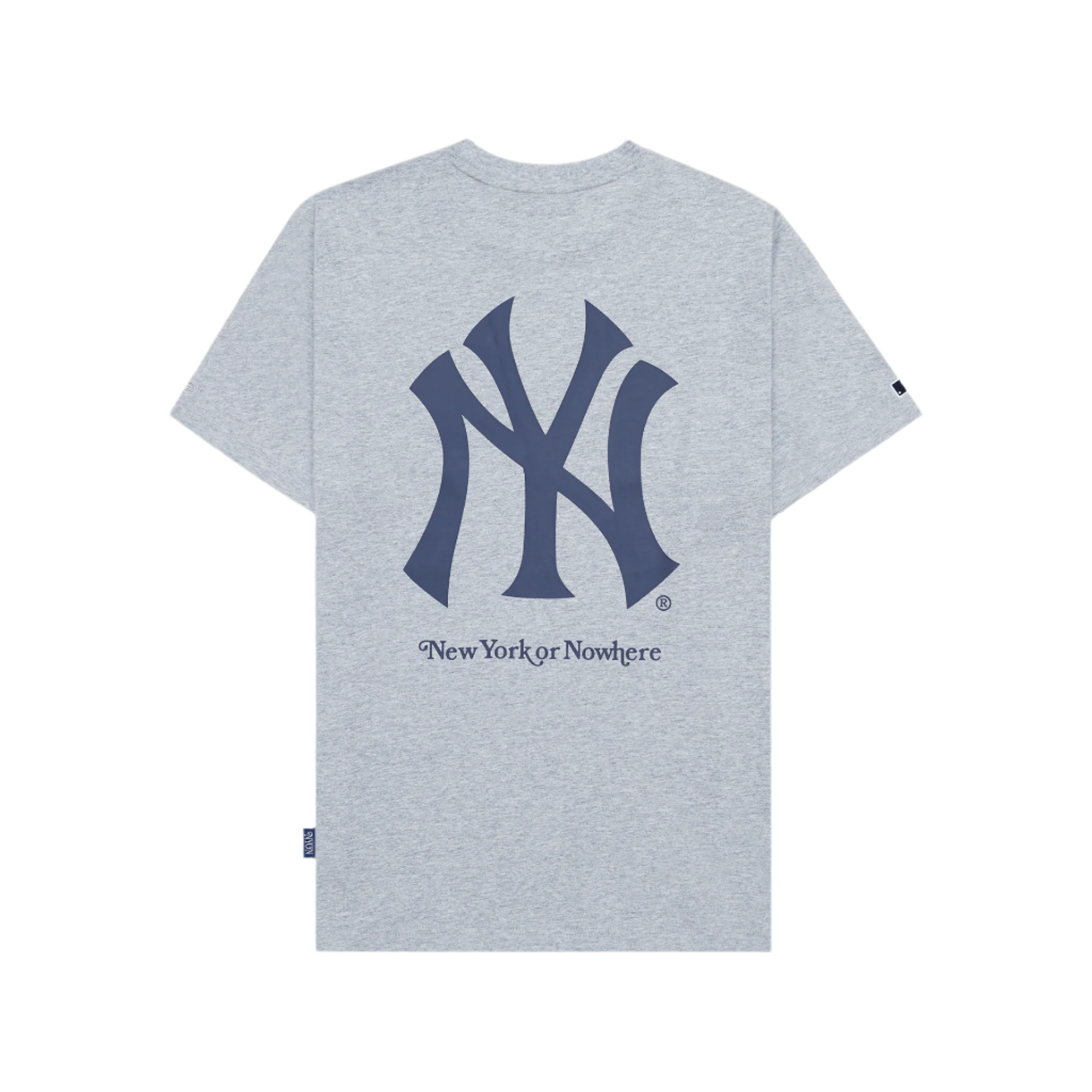 Alternative view of New York Or Nowhere X New York Yankees Heather Gray Short-Sleeve T-Shirt