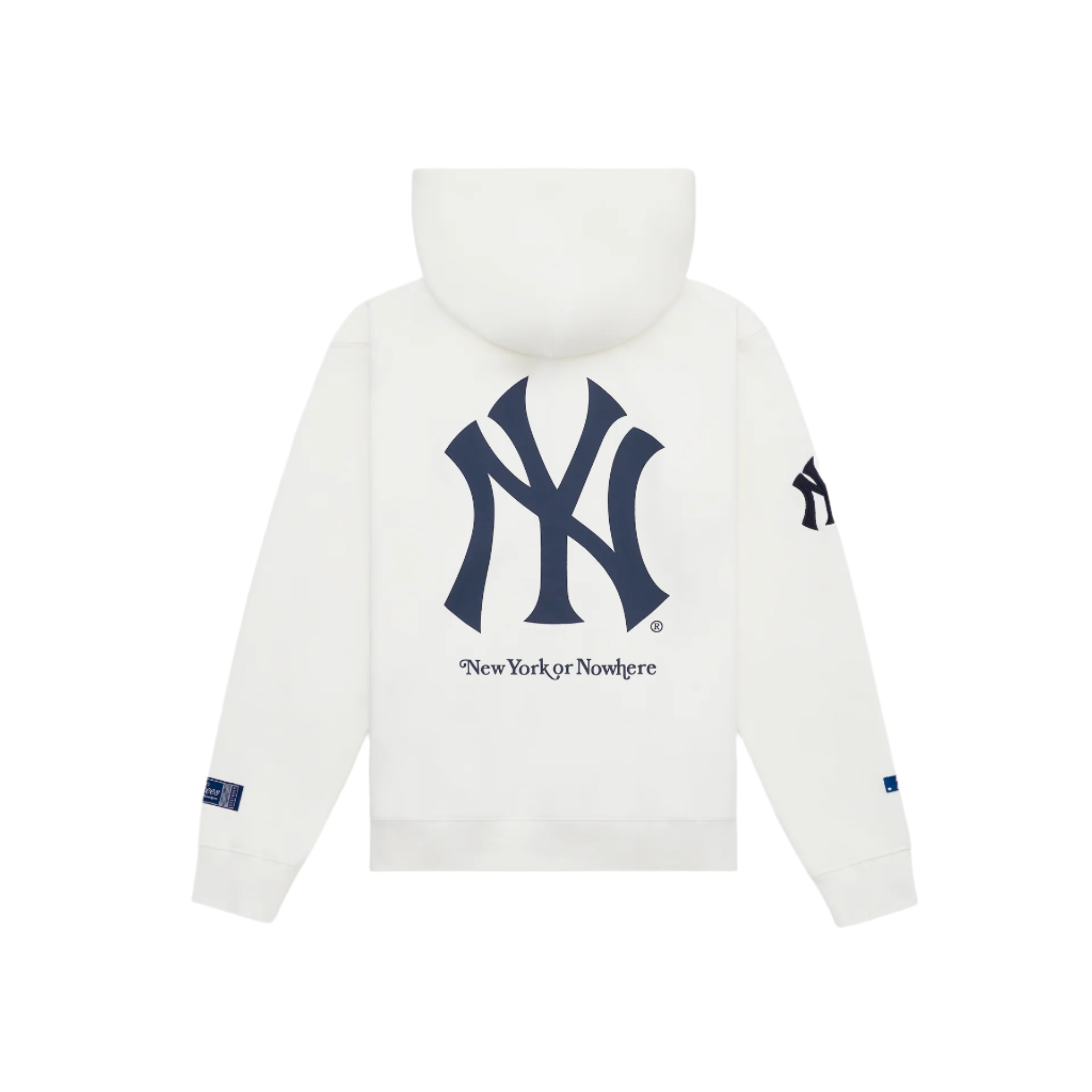 Alternative view of New York Or Nowhere X New York Yankees Optic White Full-Zip Hoodie