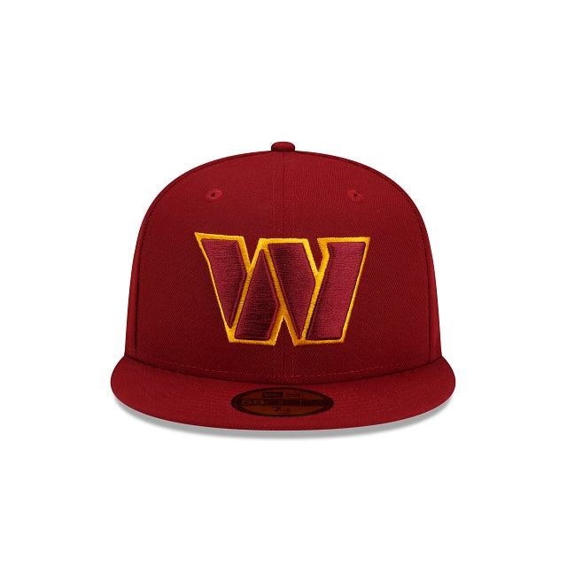 Alternative view of Washington Commanders Basic 59Fifty Fitted Hat