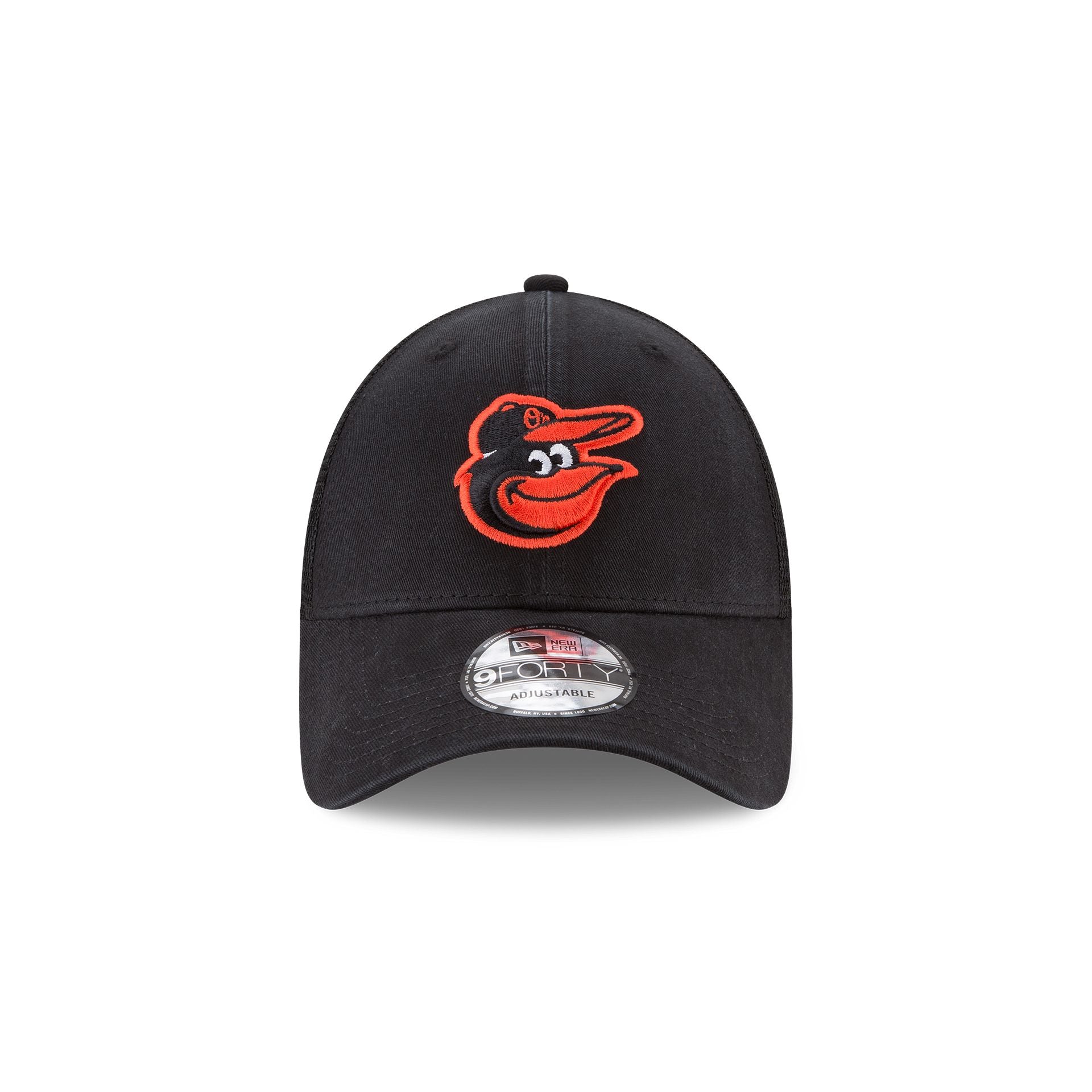 Alternative view of Baltimore Orioles 9Forty Trucker Hat