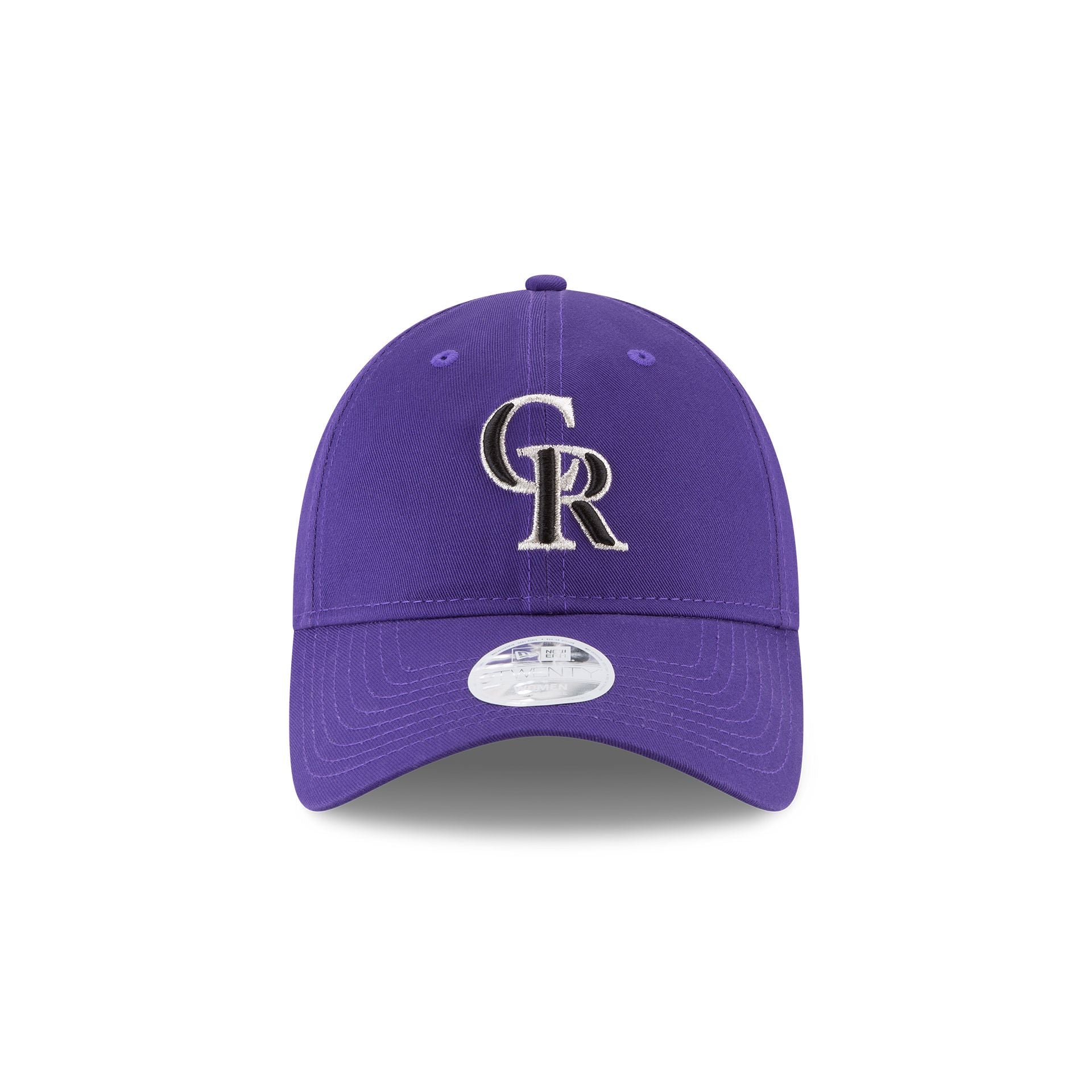 Alternative view of Colorado Rockies Women's Core Classic Purple 9Twenty Adjustable Hat