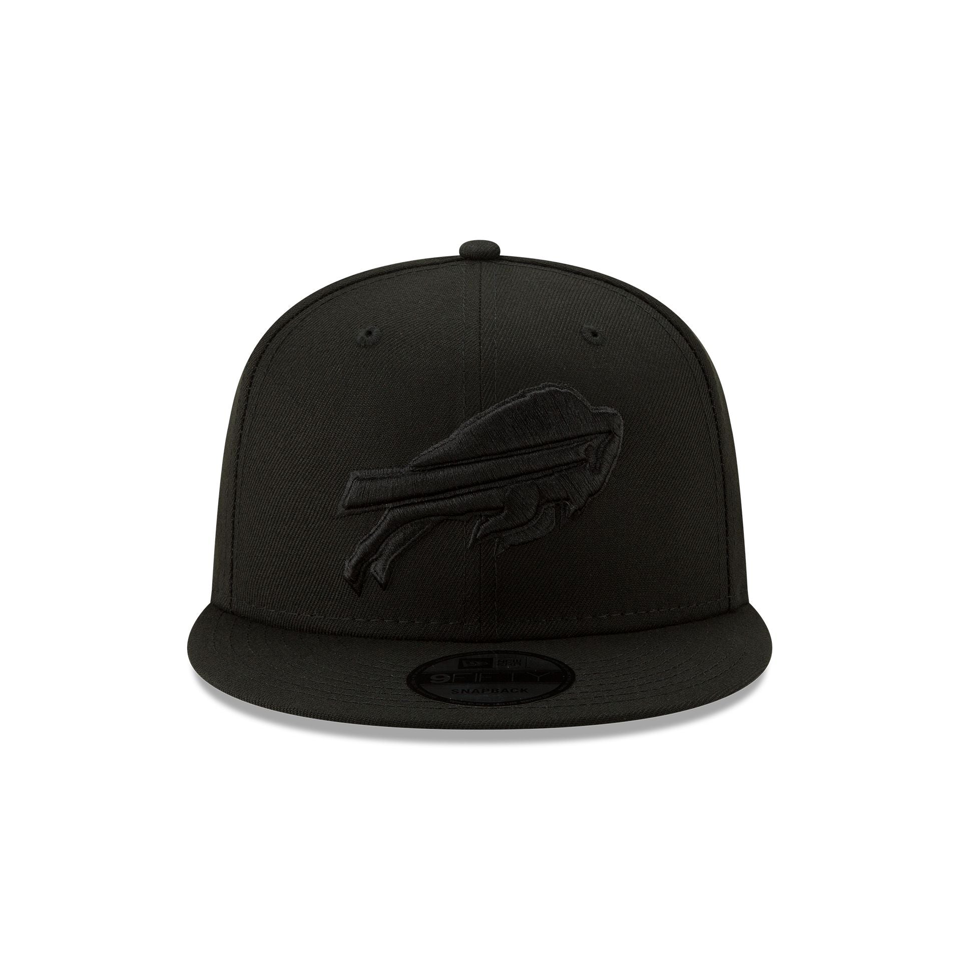 Alternative view of Buffalo Bills Basic Black On Black 9Fifty Snapback Hat