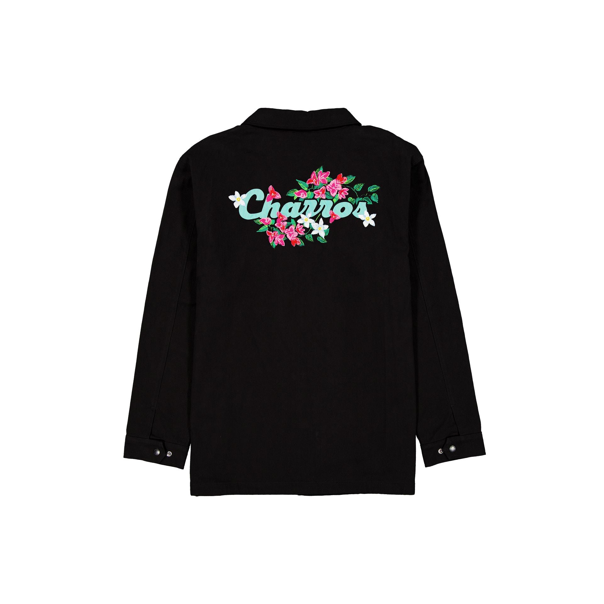 Alternative view of Charros De Jalisco Black Floral Jacket