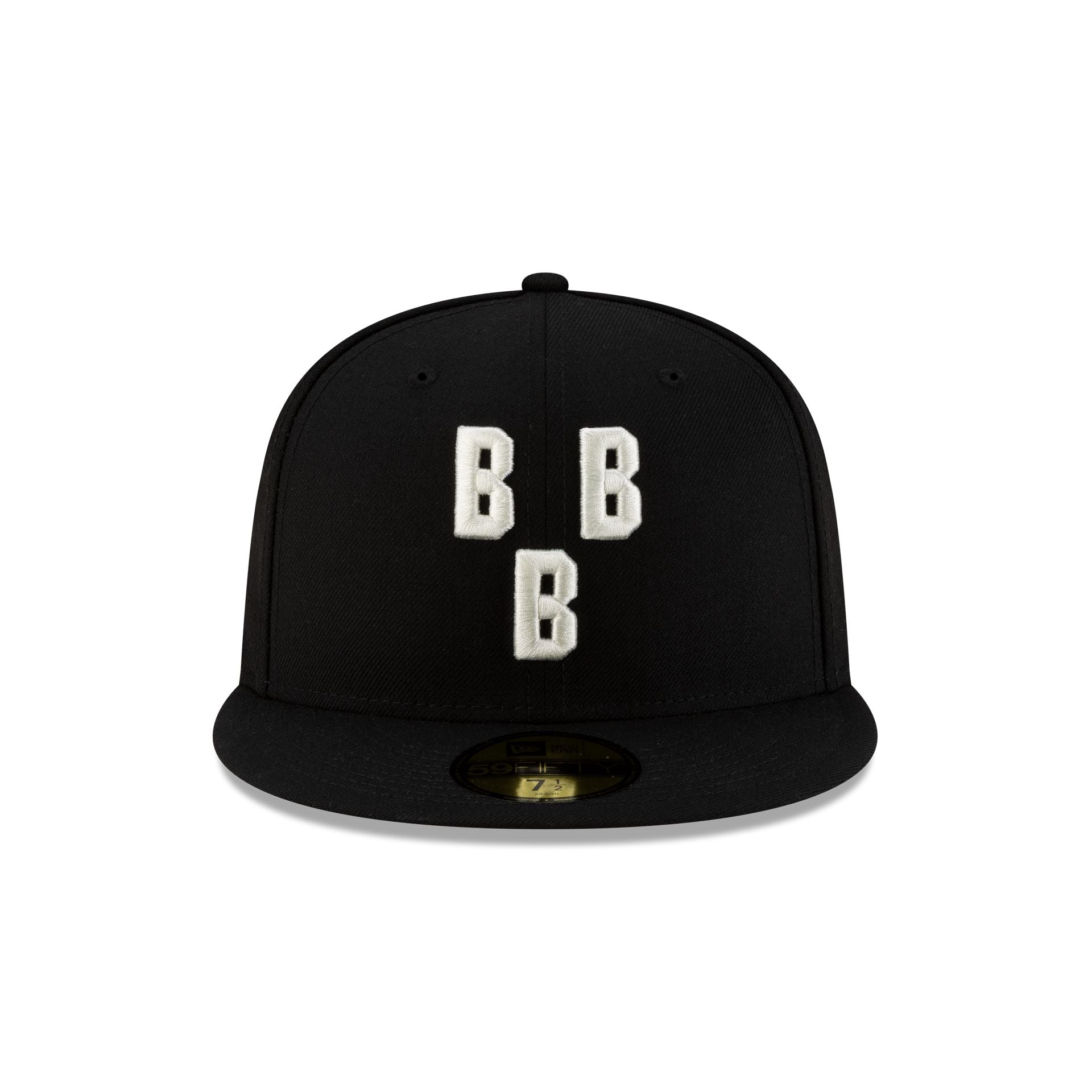 Alternative view of Birmingham Black Barons Black 59Fifty Fitted Hat