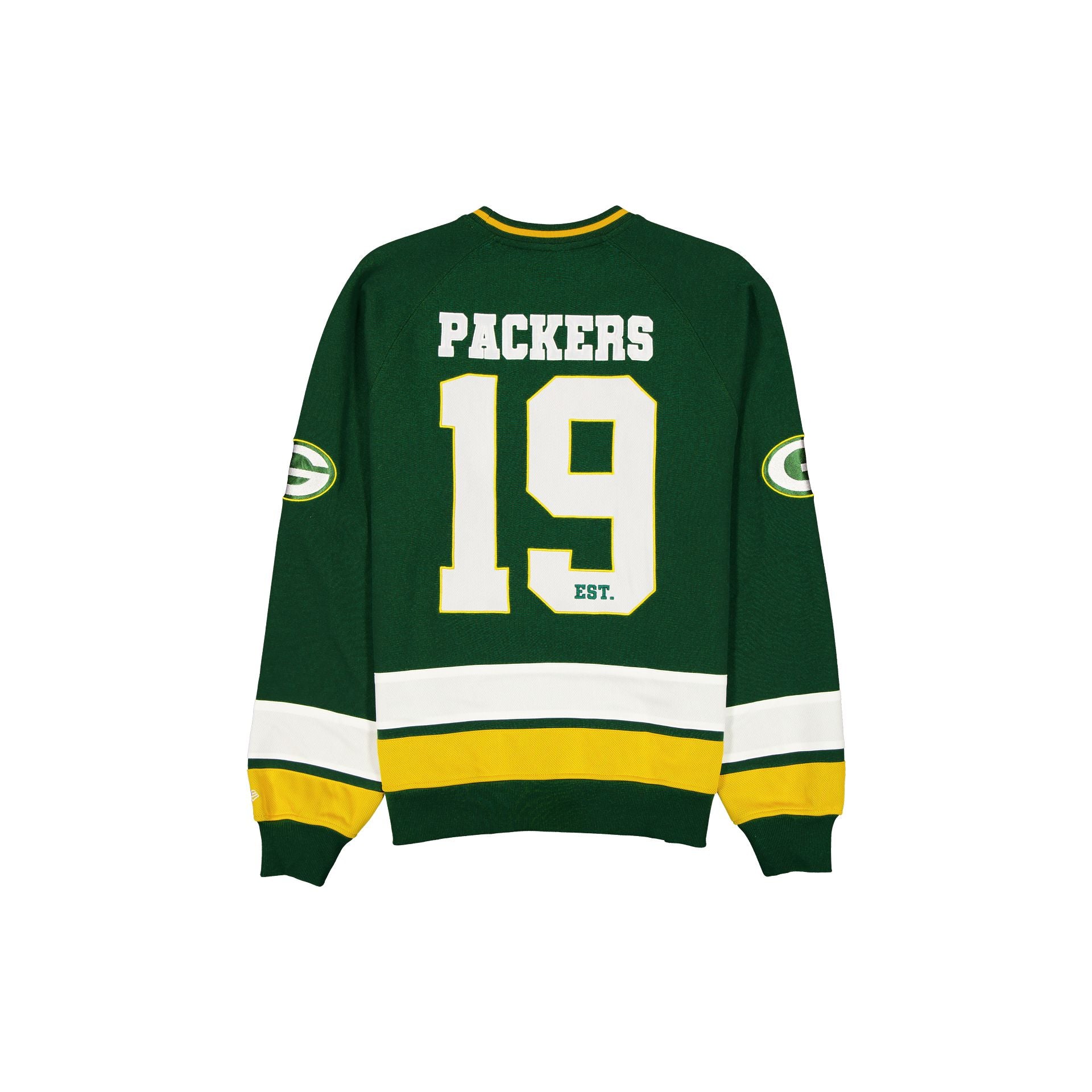 Alternative view of Green Bay Packers Man-To-Man Green Crewneck