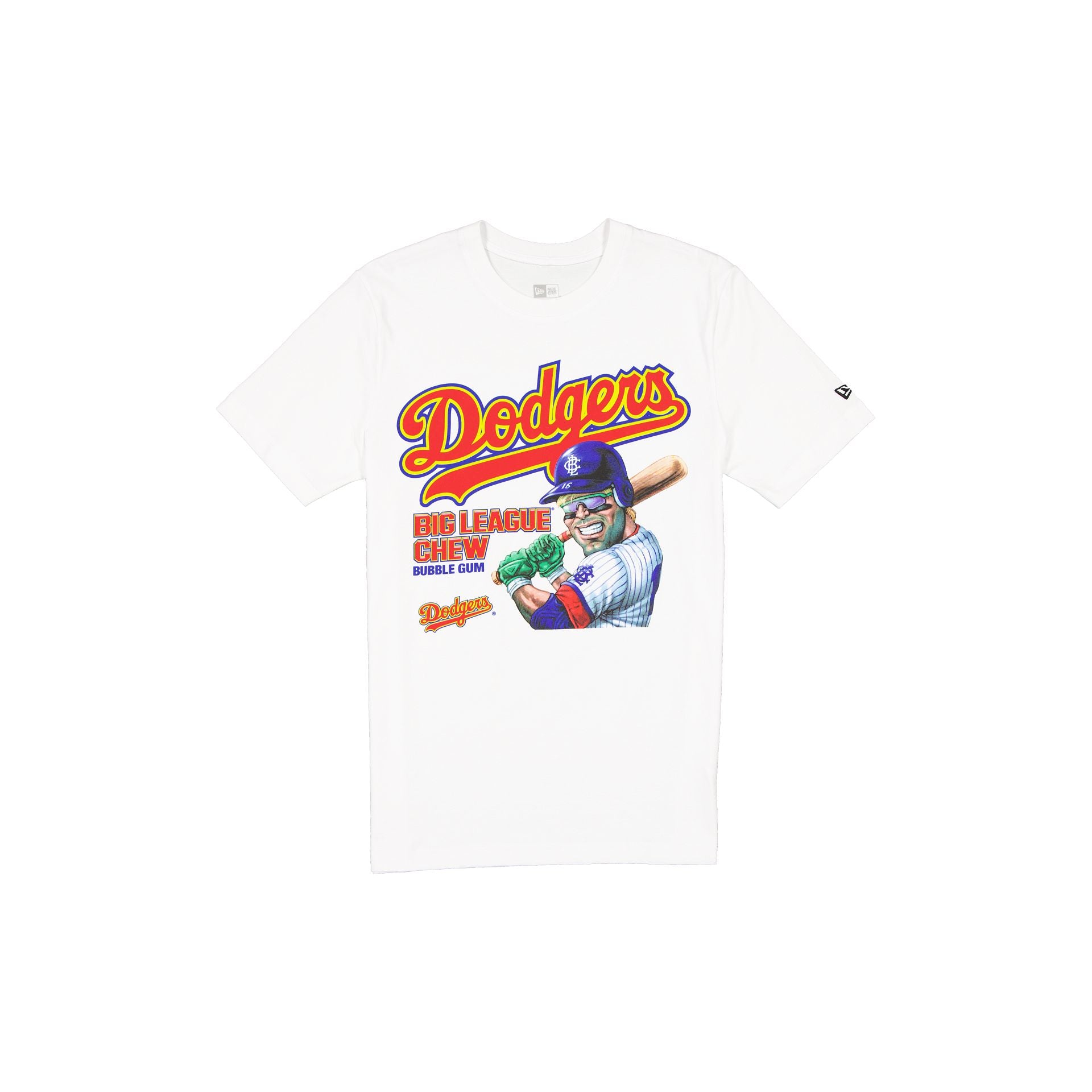 Big League Chew X Los Angeles Dodgers White T-Shirt