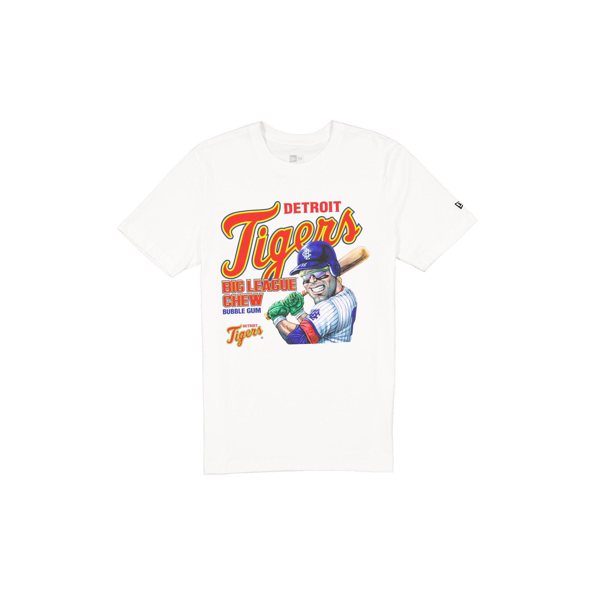 Big League Chew X Detroit Tigers White T-Shirt