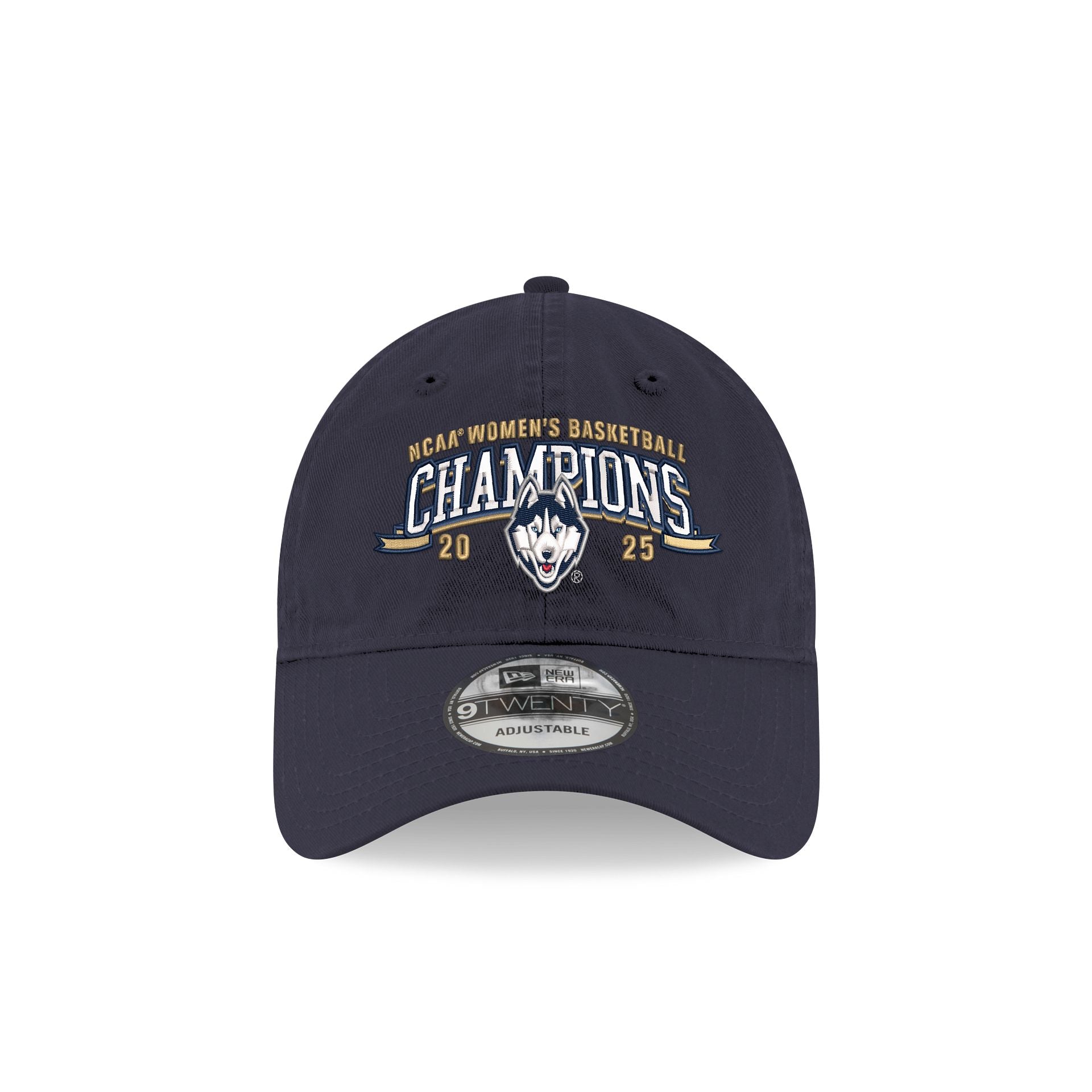 Alternative view of Connecticut Huskies 2025 Ncaa Women's Division I Champions 9Twenty Adjustable Hat