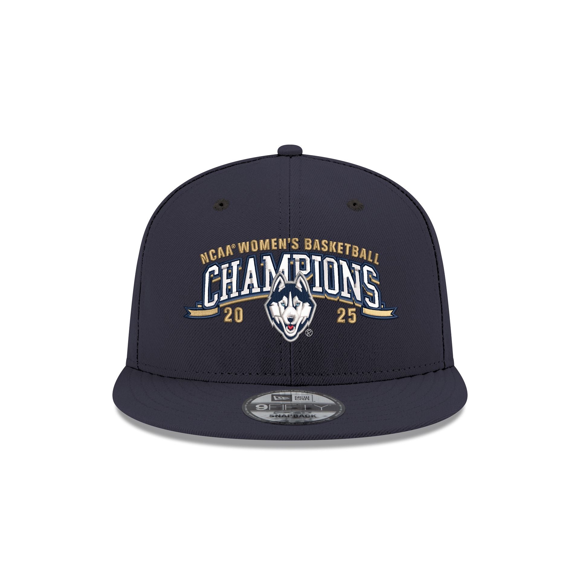 Alternative view of Connecticut Huskies 2025 Ncaa Women's Division I Champions 9Fifty Snapback Hat