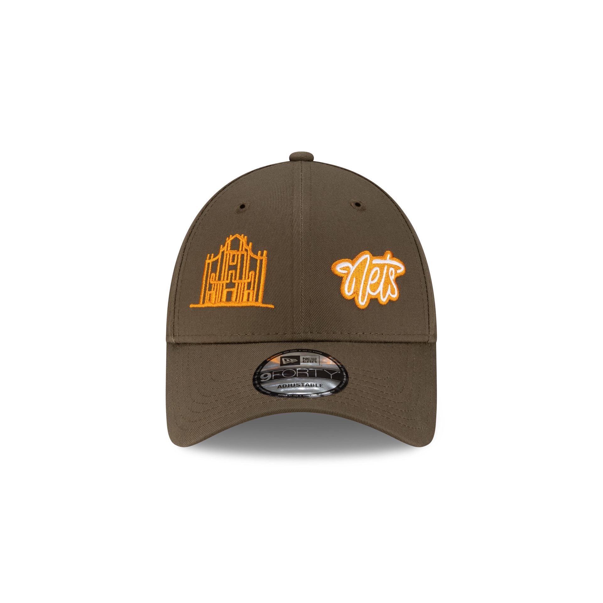 Alternative view of Brooklyn Nets China Games Brown 9Forty Adjustable Hat