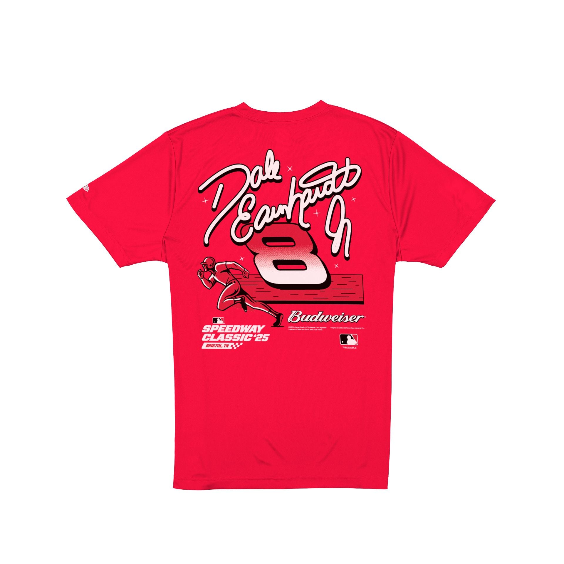Alternative view of Dale Earnhardt Jr. X Budweiser Red T-Shirt