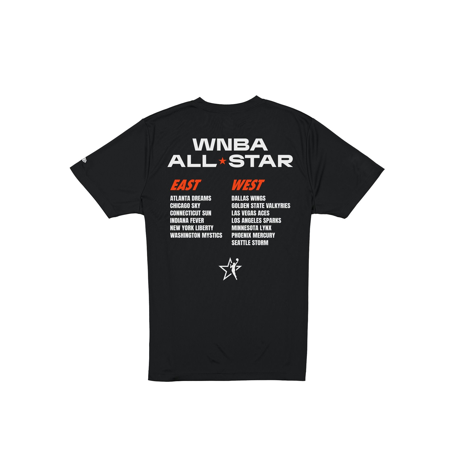 Alternative view of 2025 Wnba All-Star Game Black T-Shirt