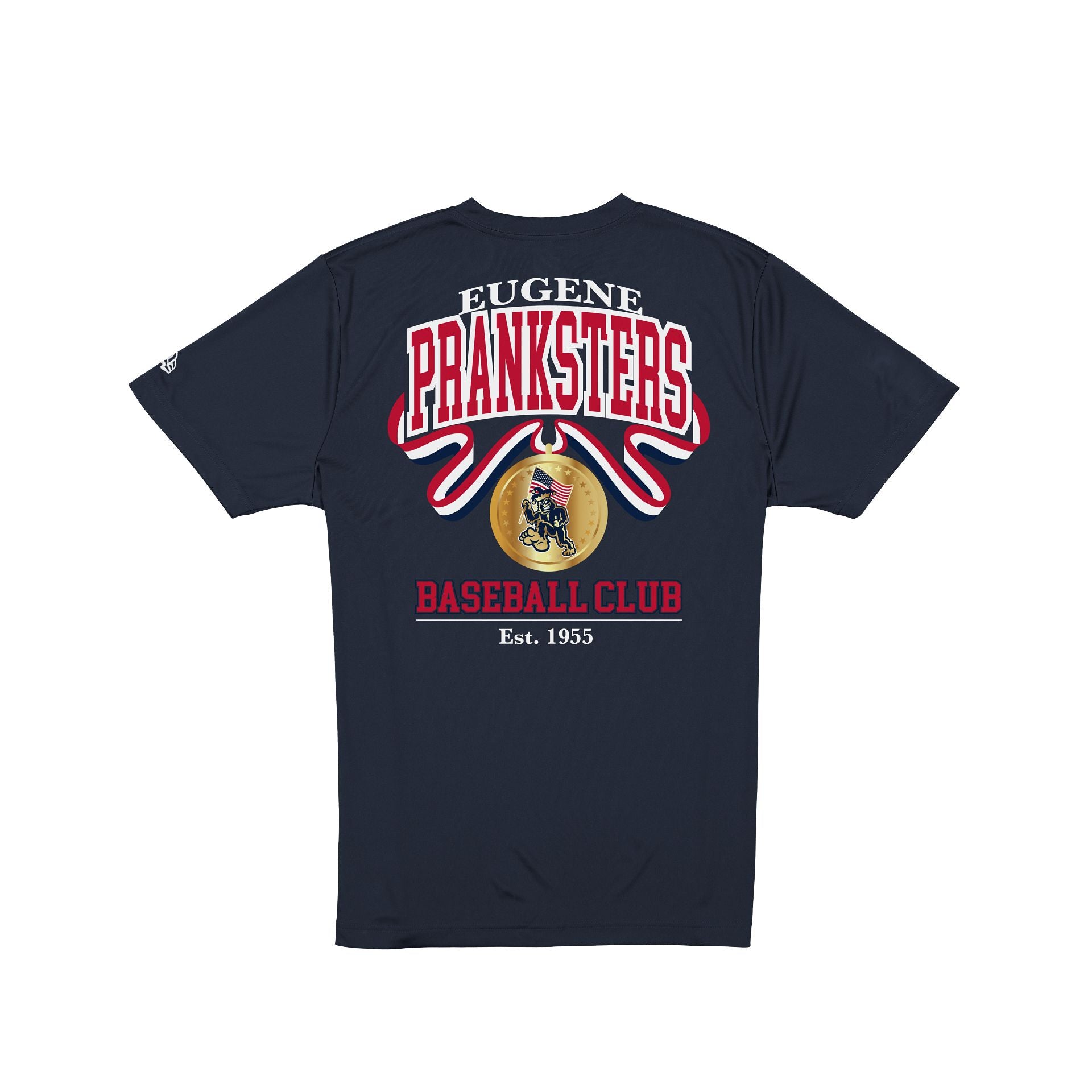 Alternative view of Eugene Emeralds Americana Navy T-Shirt