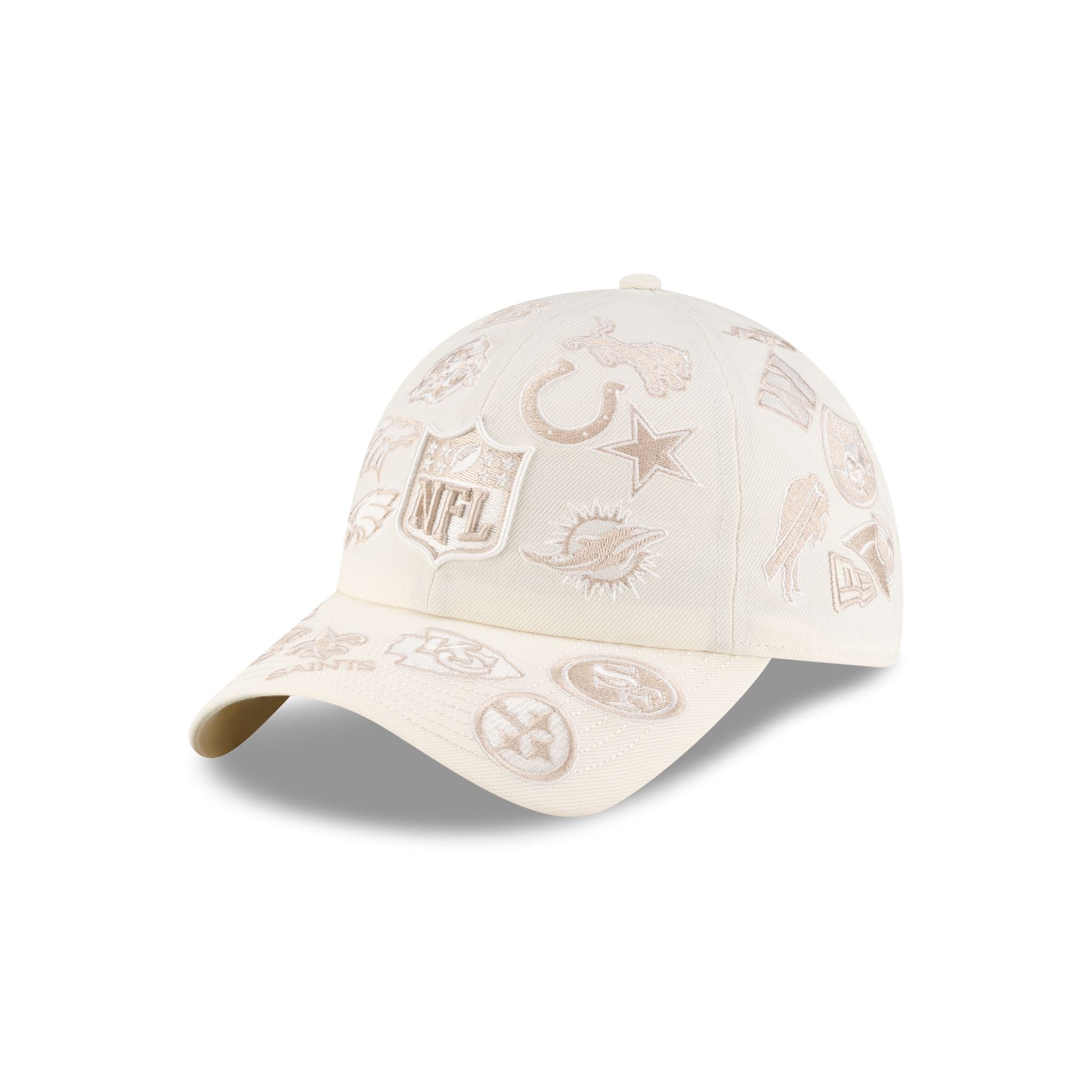 Bad Bunny X Nfl Chrome White Casual Classic Adjustable Hat