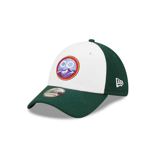 Colorado Rockies City Connect 39Thirty Stretch Fit Hat