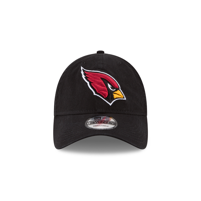 Alternative view of Arizona Cardinals Core Classic Black 9Twenty Adjustable Hat