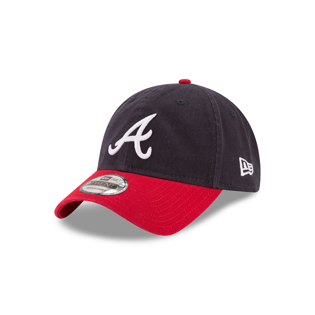 Atlanta Braves Core Classic Home 9Twenty Adjustable Hat