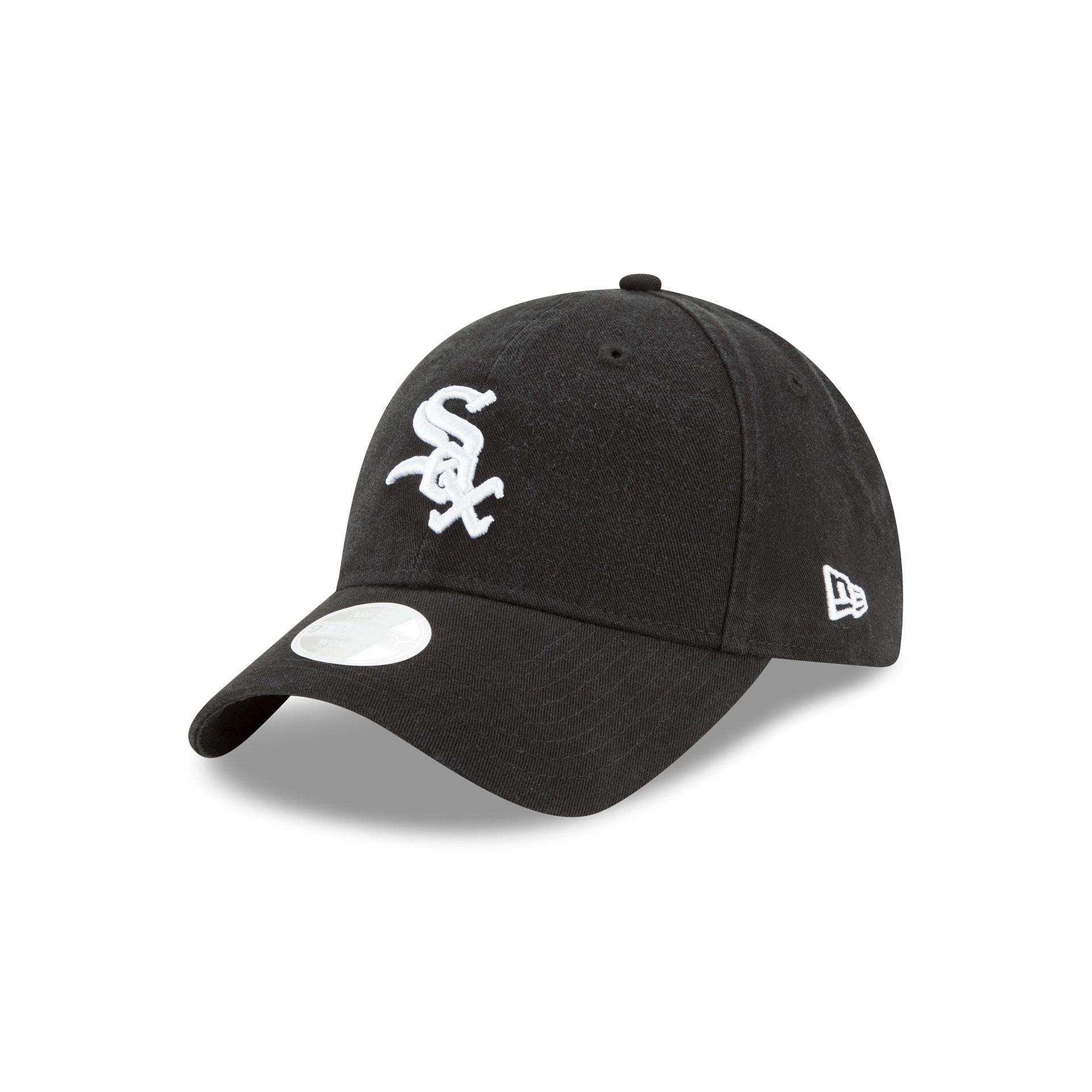 Chicago White Sox Women's Core Classic Black 9Twenty Adjustable Hat