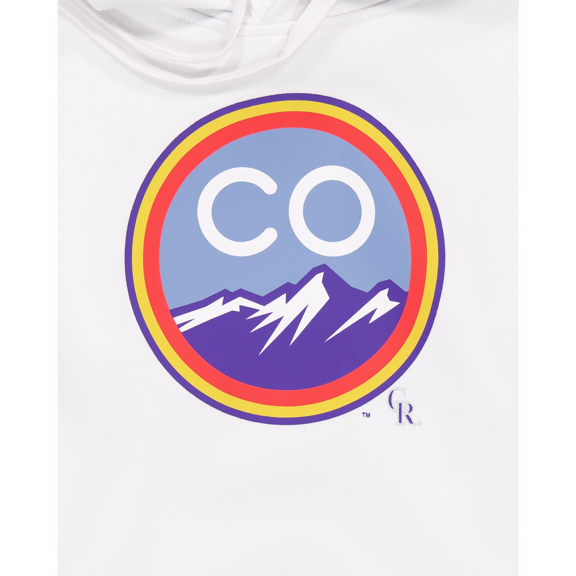 Colorado Rockies City Connect White Hoodie - Image 3