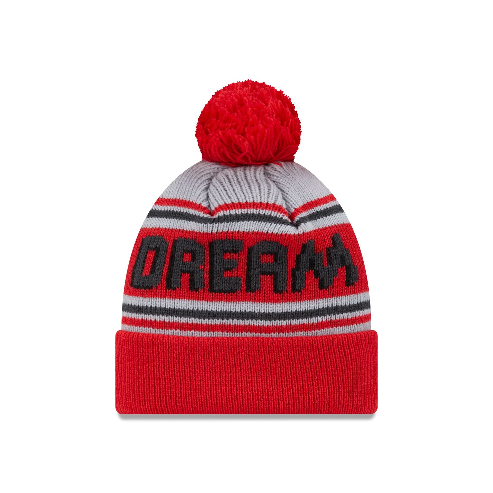 Alternative view of Atlanta Dream 2024 Team Pom Knit Hat