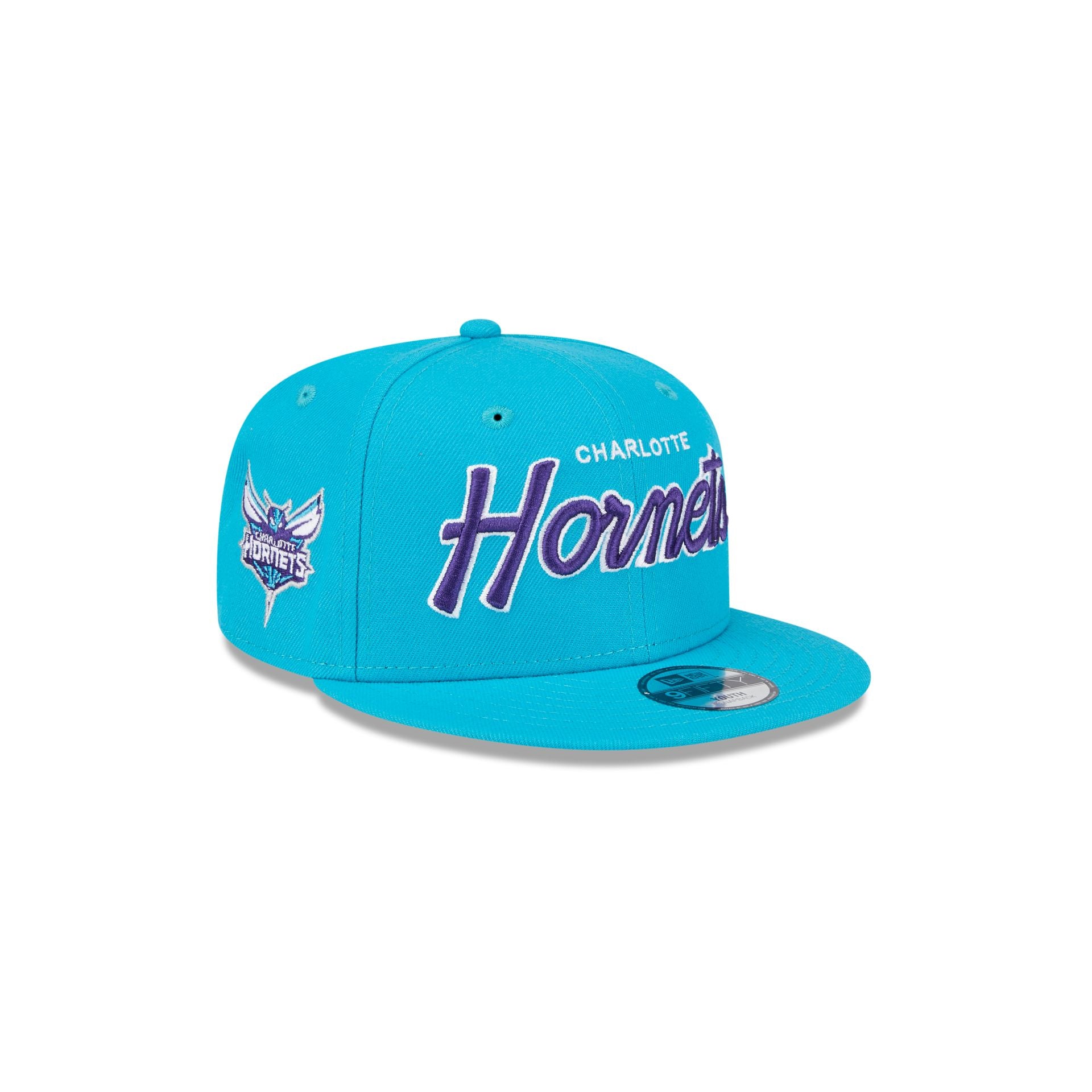 Charlotte Hornets Script Kids 9Fifty Snapback Hat