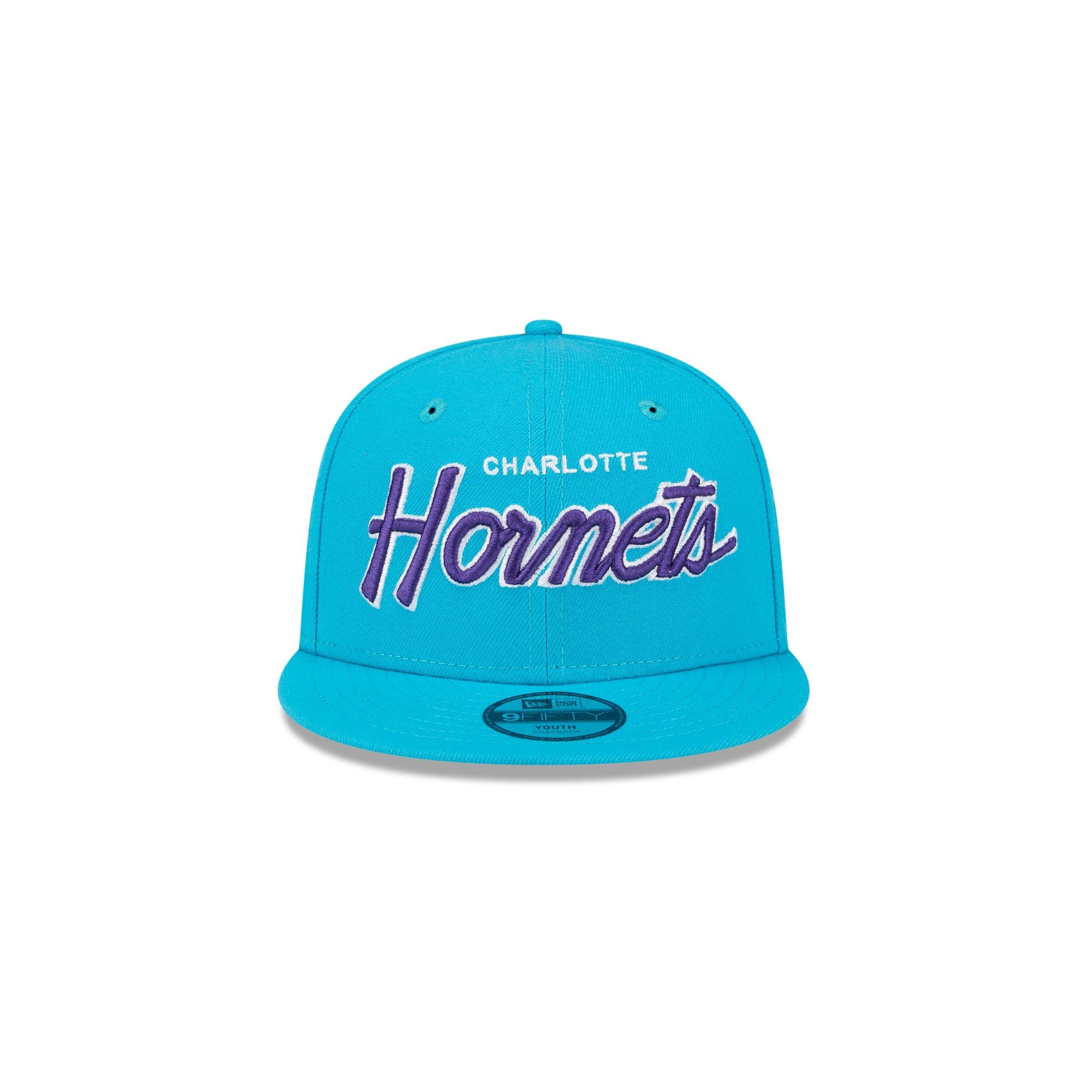Alternative view of Charlotte Hornets Script Kids 9Fifty Snapback Hat
