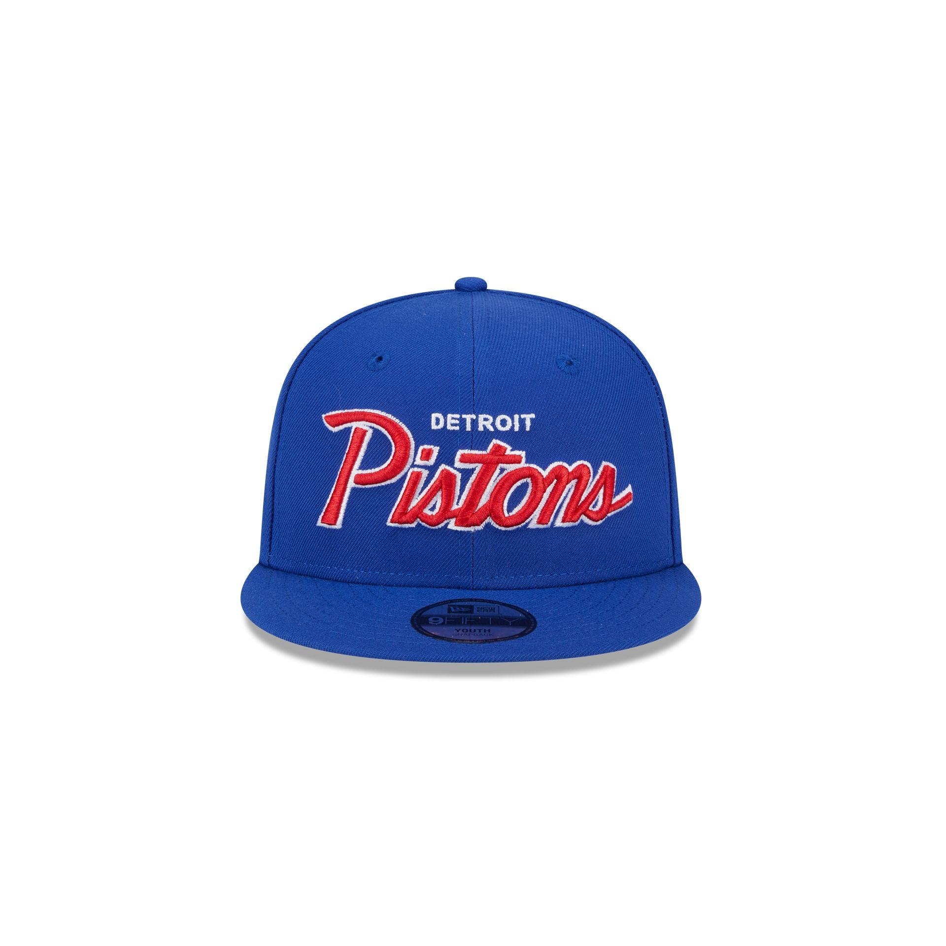 Alternative view of Detroit Pistons Script Kids 9Fifty Snapback Hat