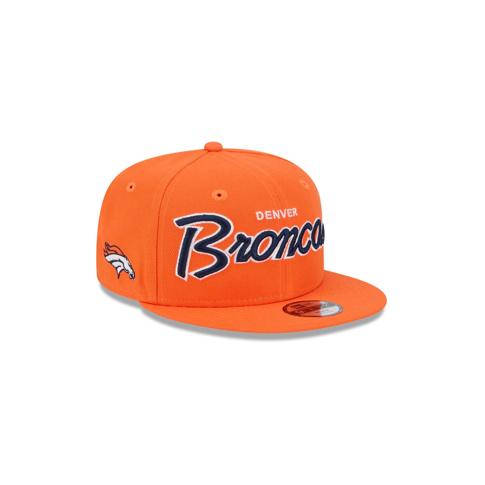 Denver Broncos Script Kids 9Fifty Snapback Hat