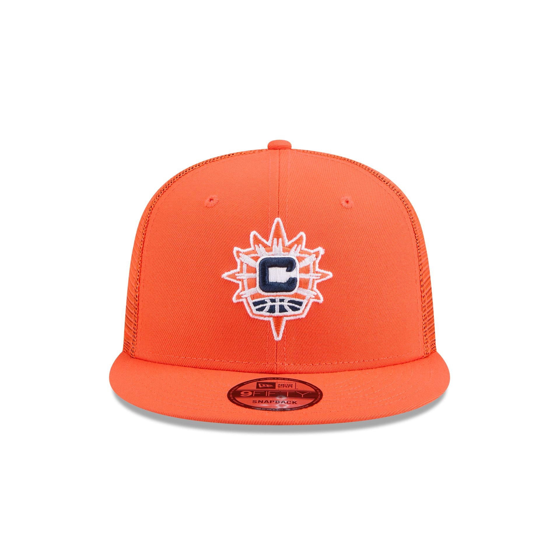 Alternative view of Connecticut Sun Orange 9Fifty Trucker Hat
