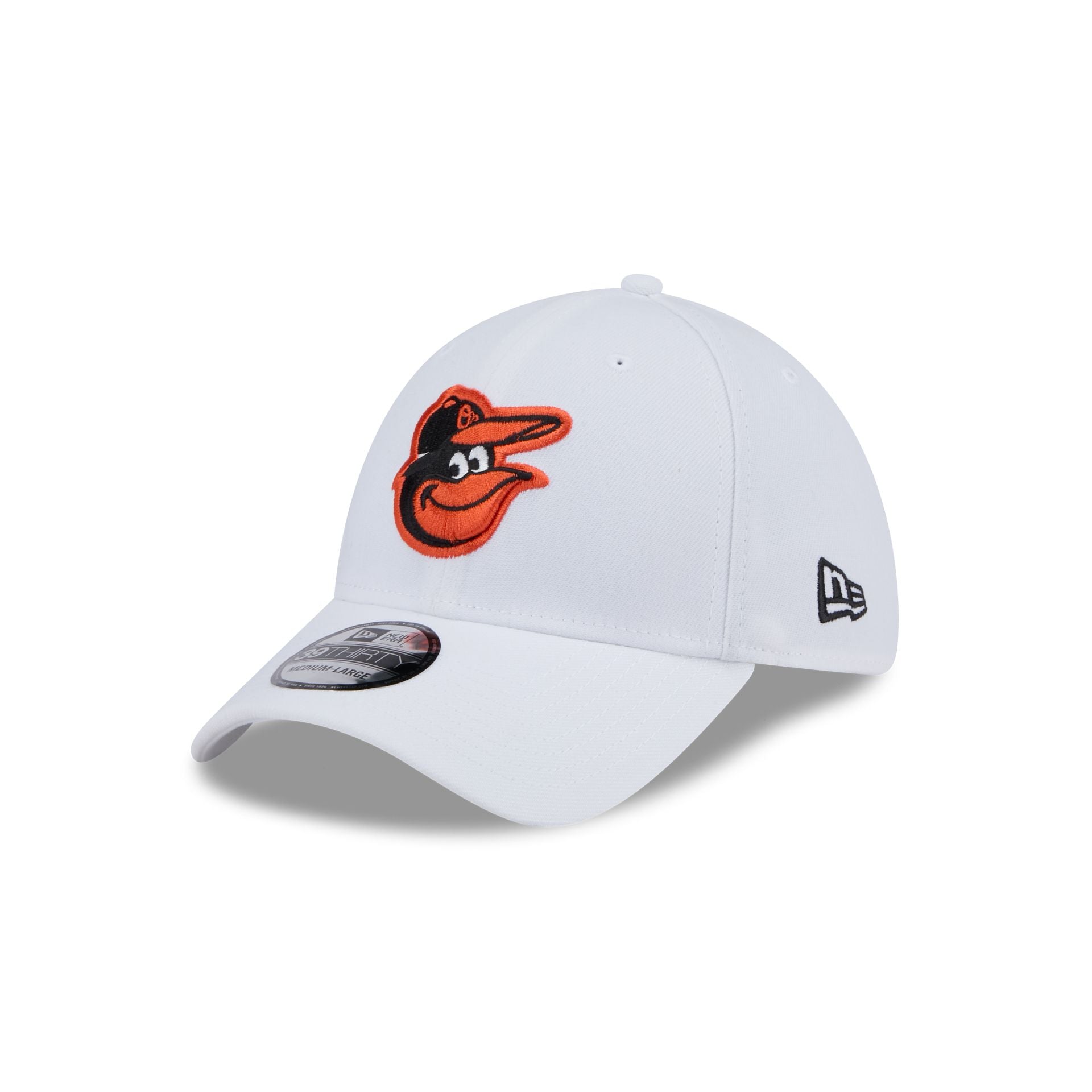Baltimore Orioles Optic White 39Thirty Stretch Fit Hat