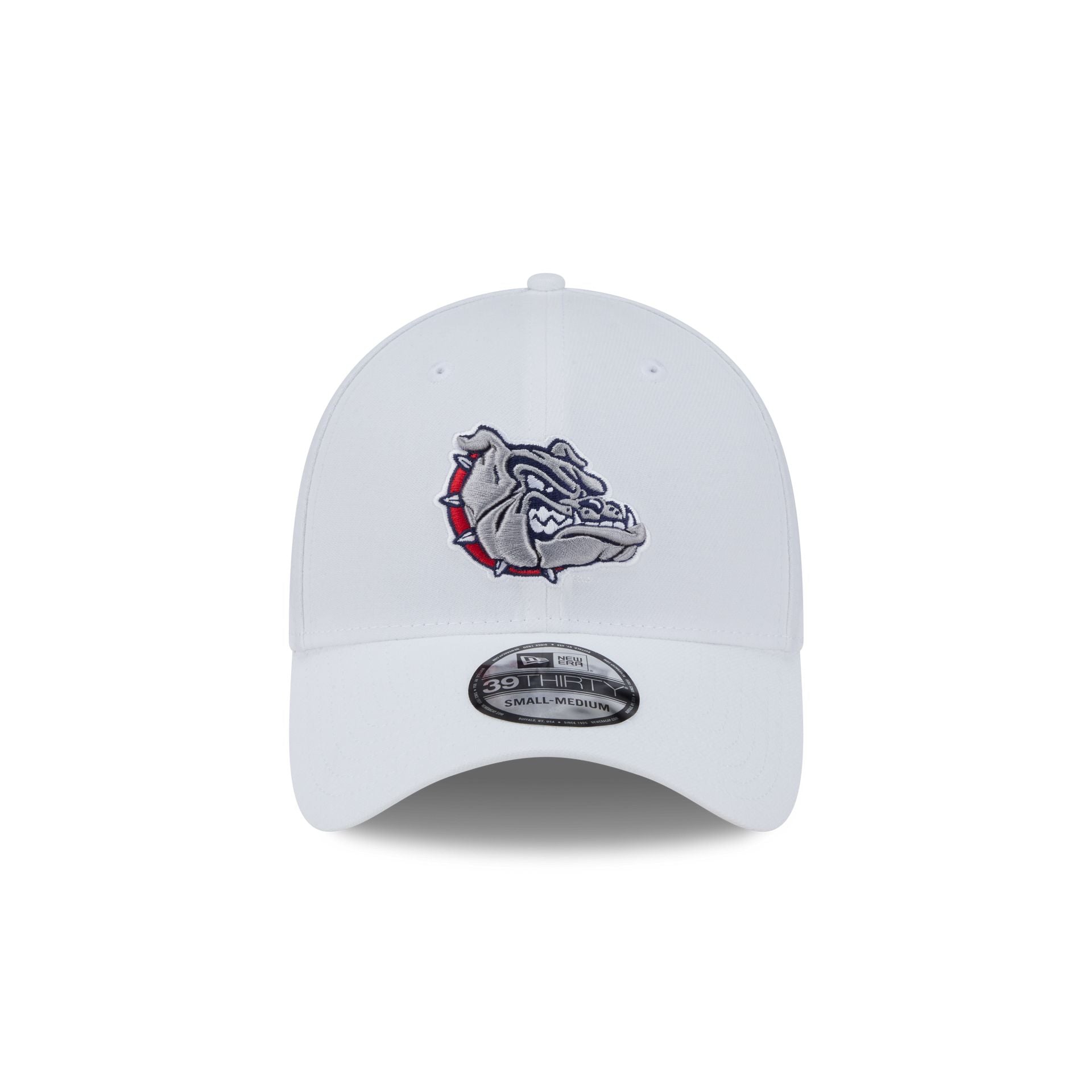 Alternative view of Gonzaga Bulldogs Optic White 39Thirty Stretch Fit Hat