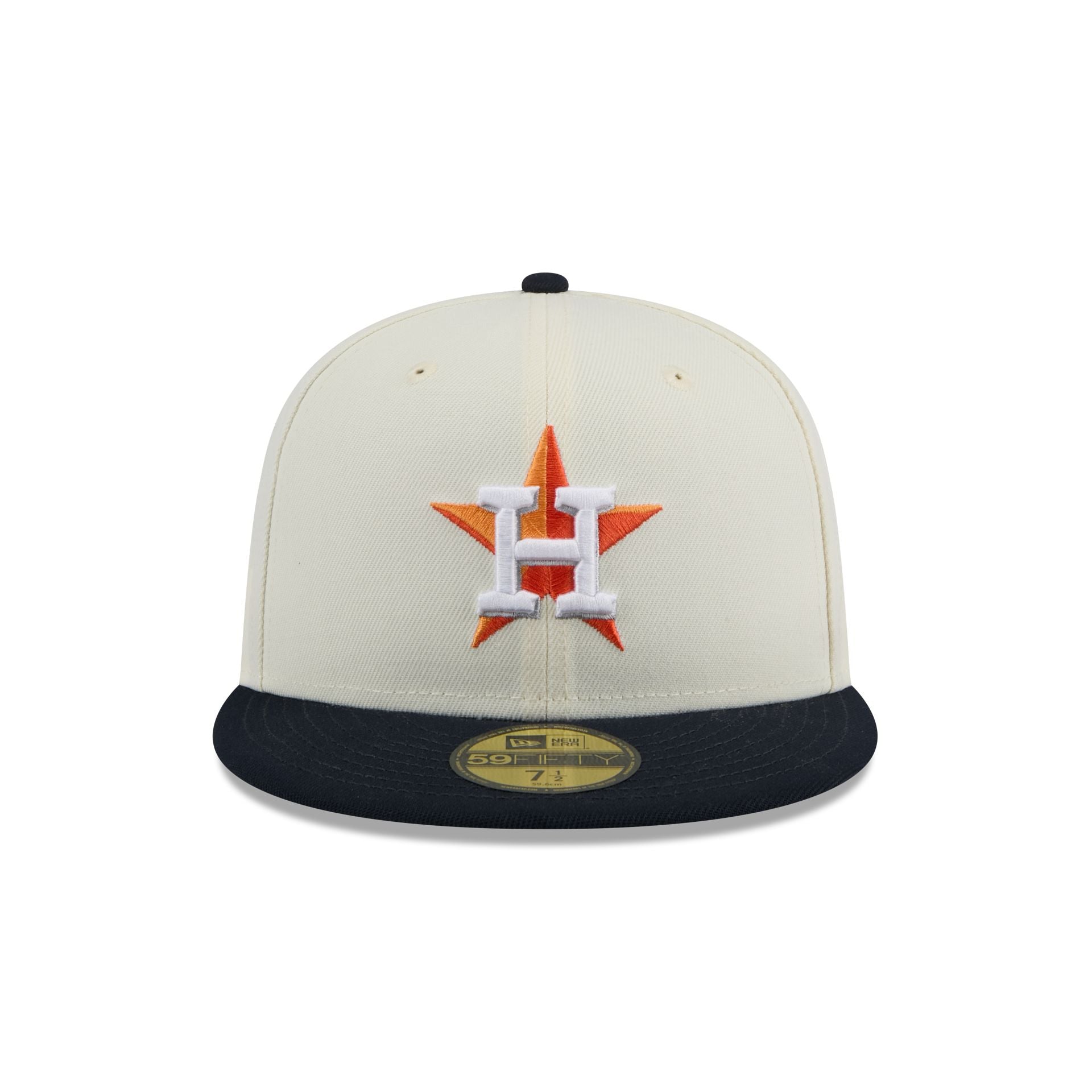 Alternative view of Houston Astros Chrome 59Fifty Fitted Hat
