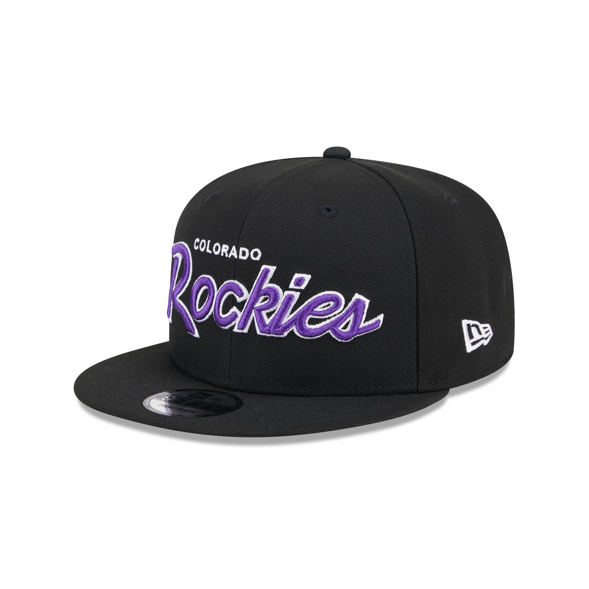Colorado Rockies Wordmark 9Fifty Snapback Hat