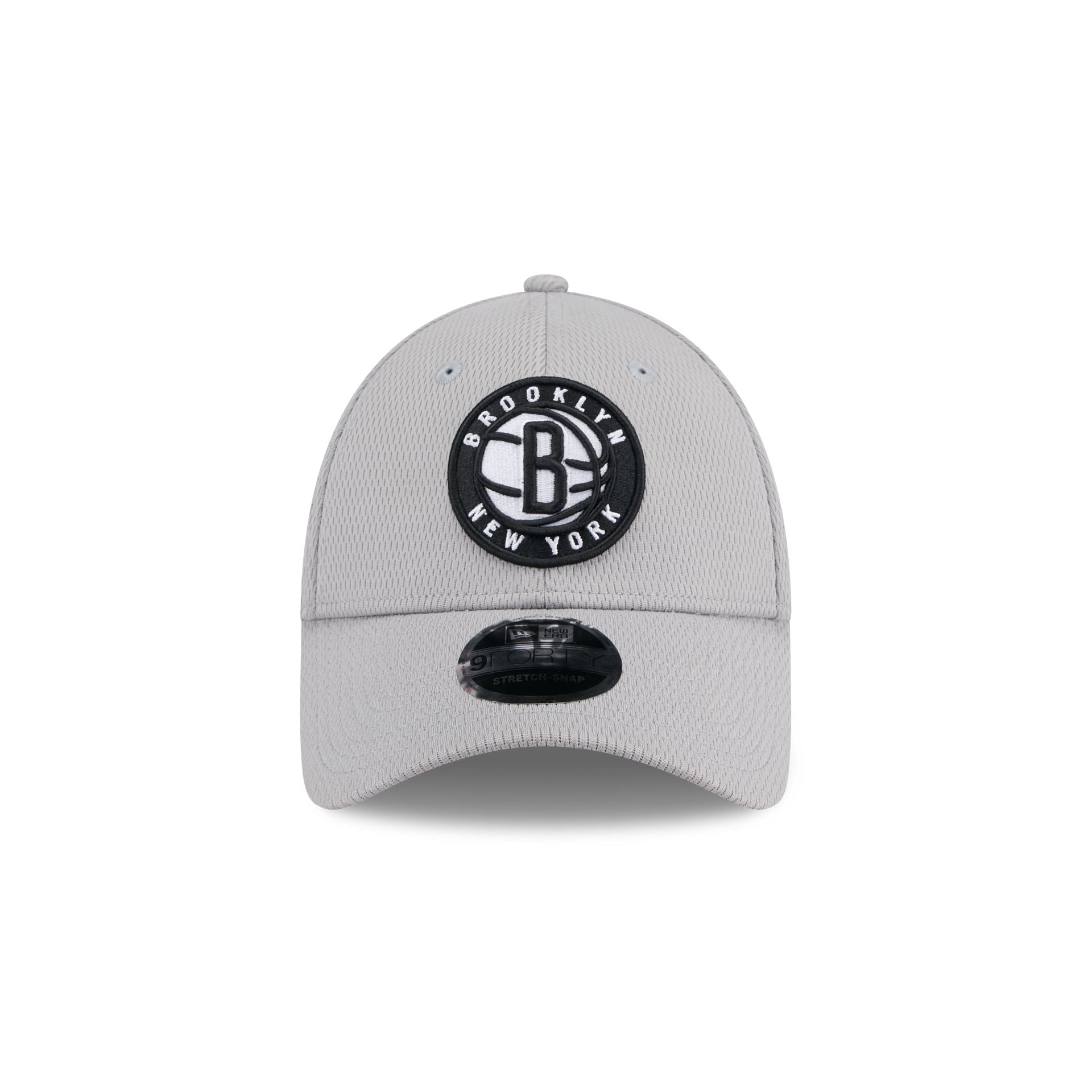 Alternative view of Brooklyn Nets Gray 9Forty Stretch-Snap Hat