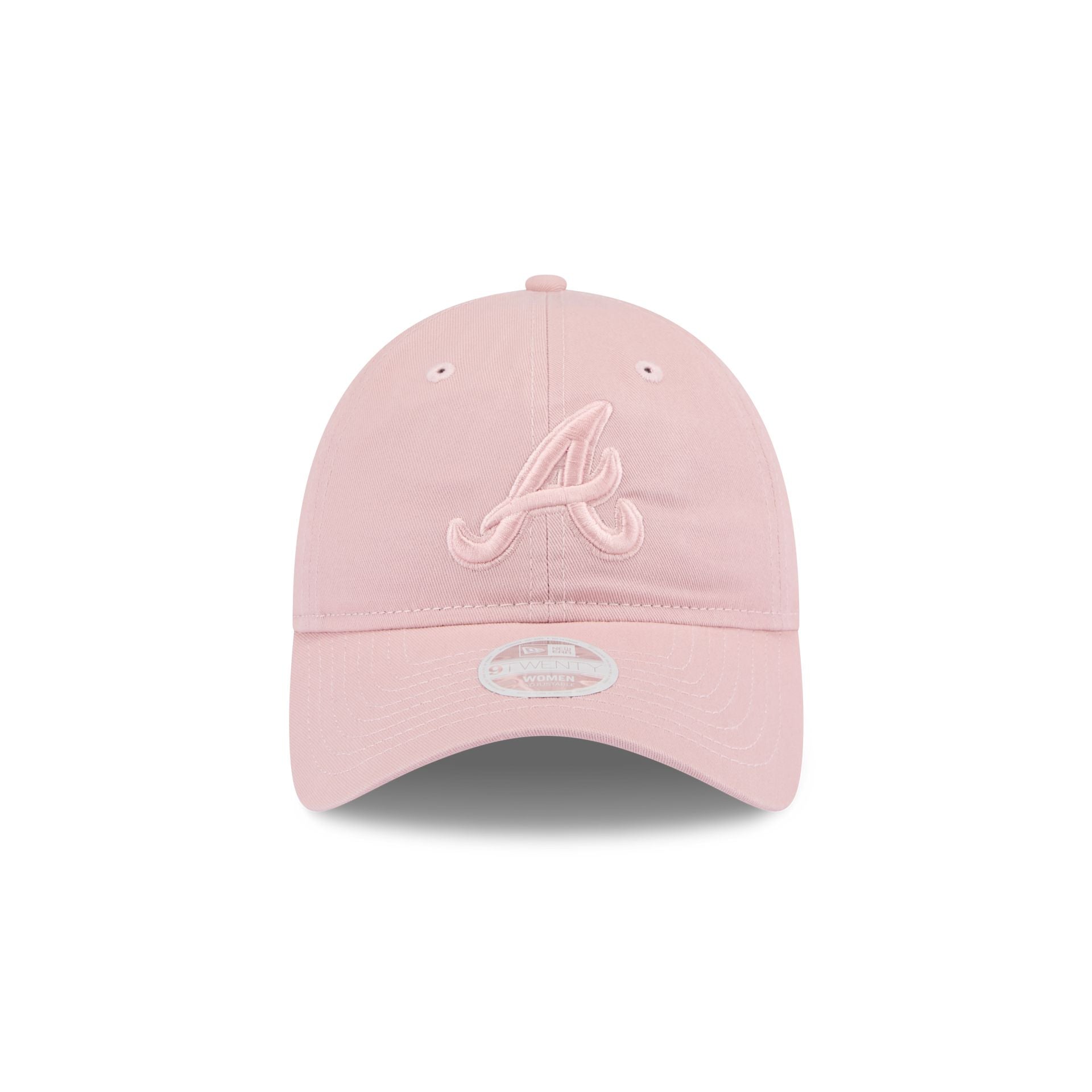 Alternative view of Atlanta Braves Women's Pink 9Twenty Adjustable Hat