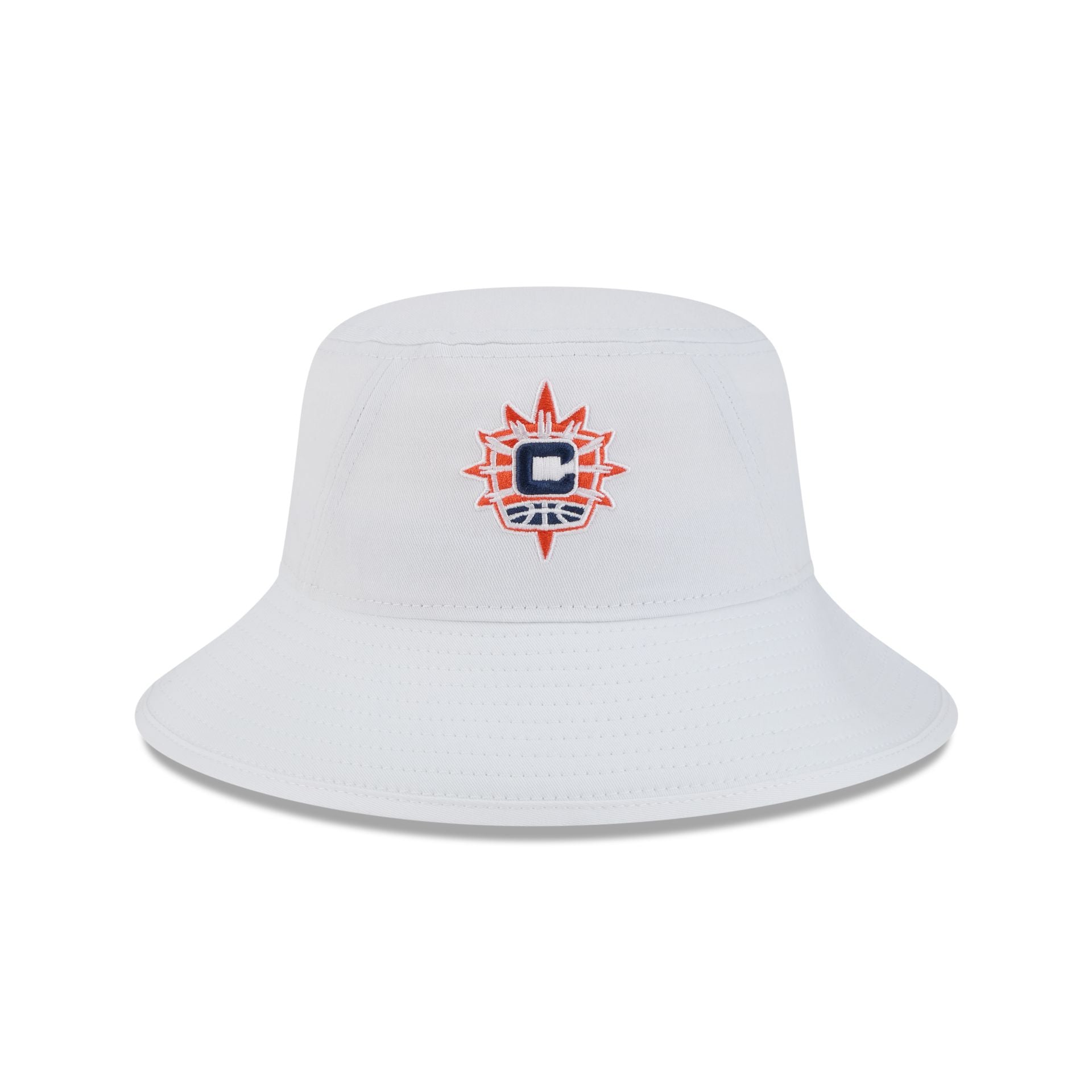 Alternative view of Connecticut Sun Optic White Bucket Hat