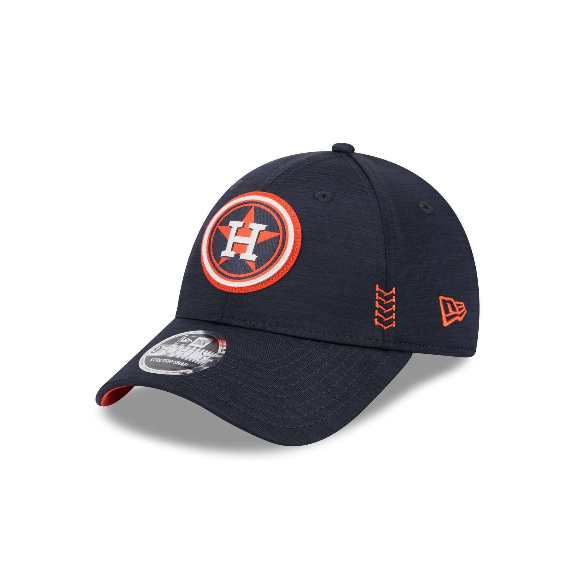 Houston Astros 2024 Clubhouse 9Forty Stretch-Snap Hat