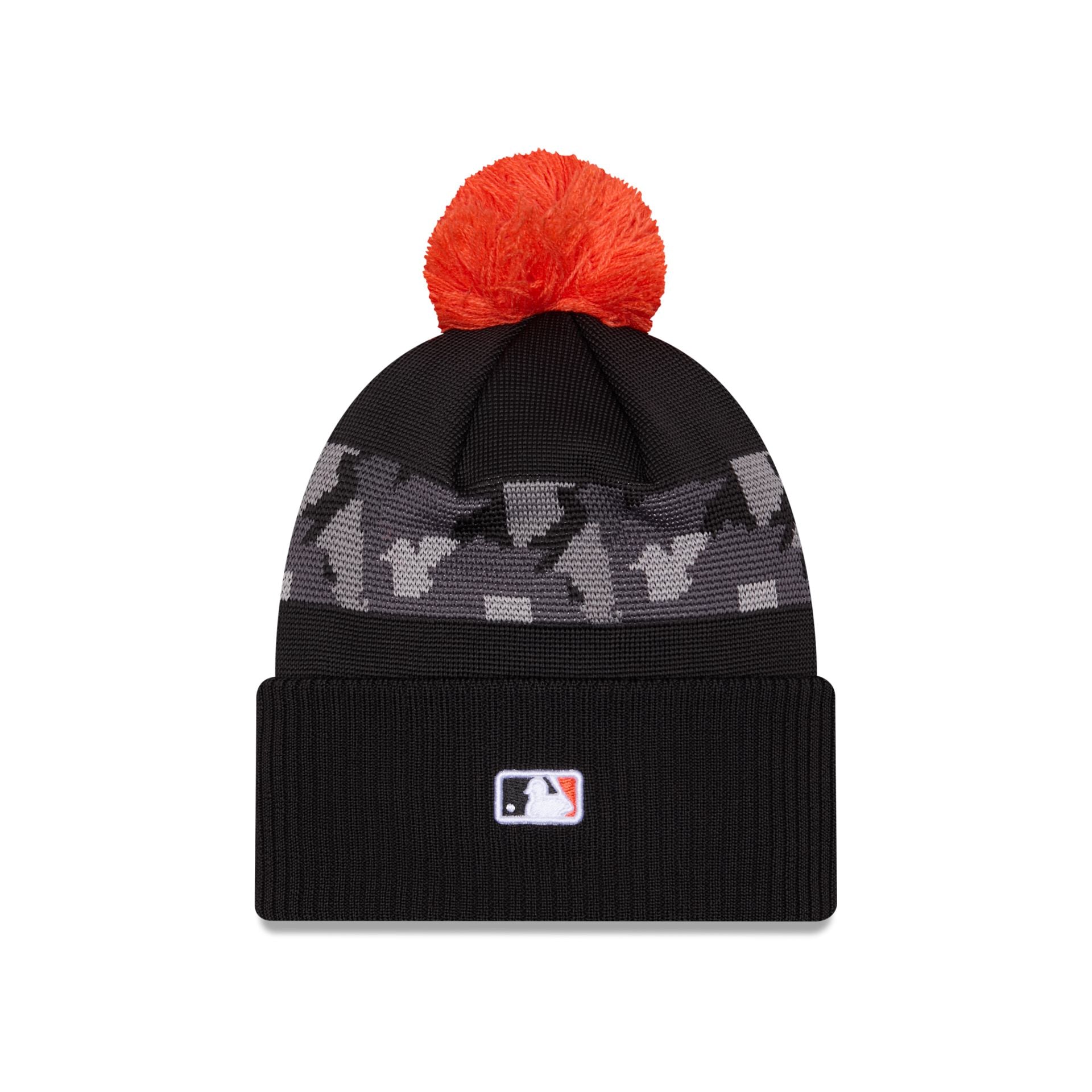 Alternative view of Baltimore Orioles City Connect Pom Knit Hat