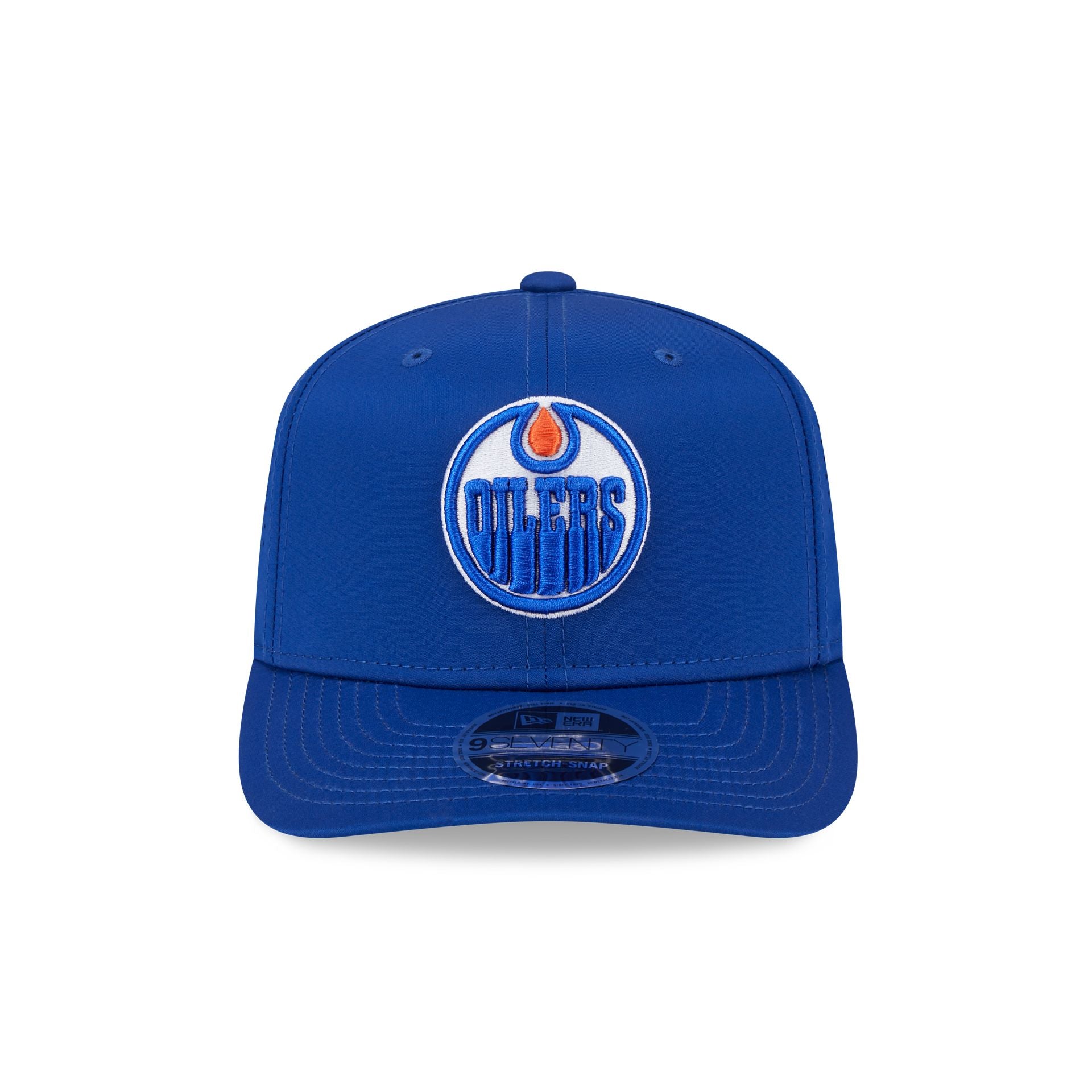 Alternative view of Edmonton Oilers Perform 9Seventy Stretch-Snap Hat