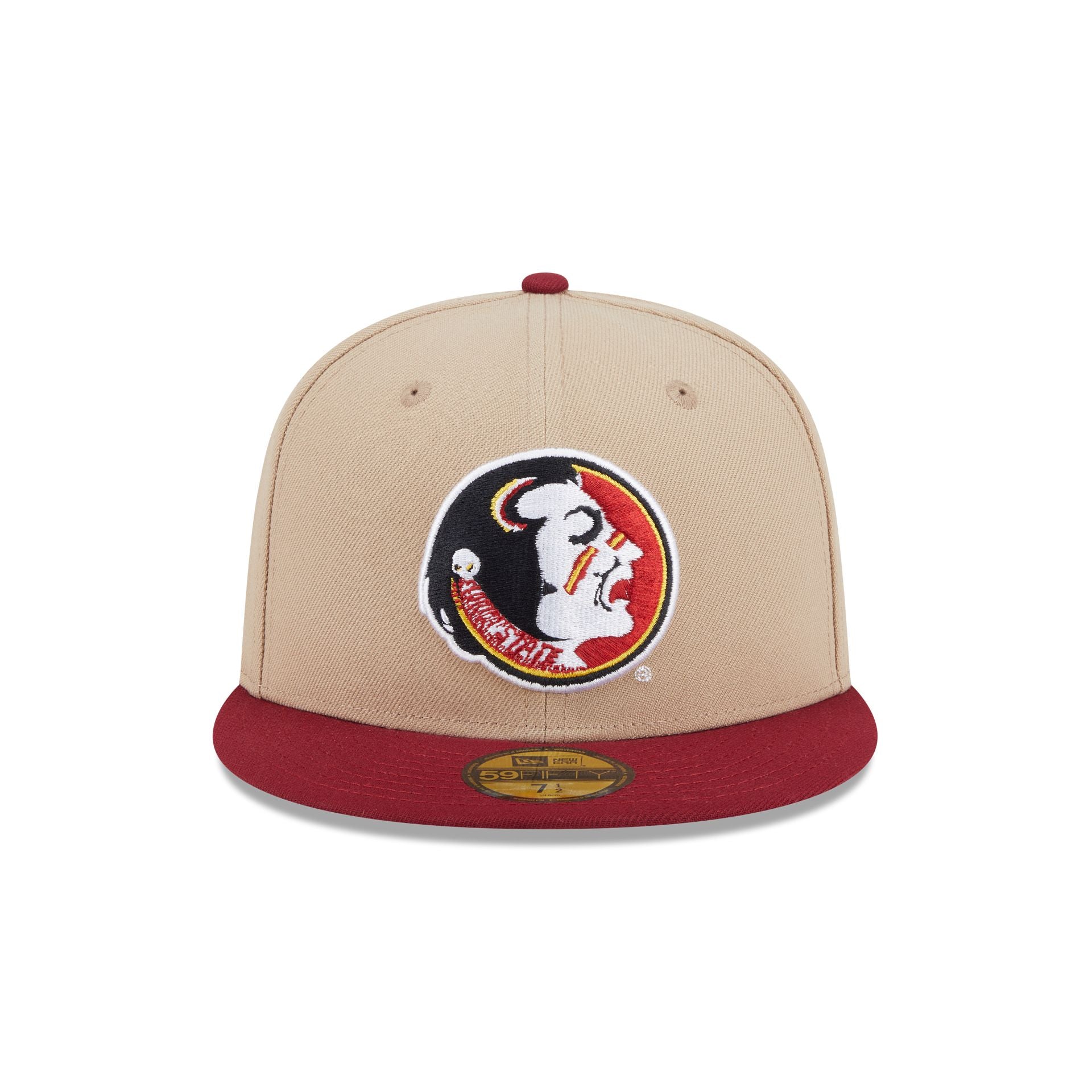 Alternative view of Florida State Seminoles Camel College Vault 59Fifty Fitted Hat